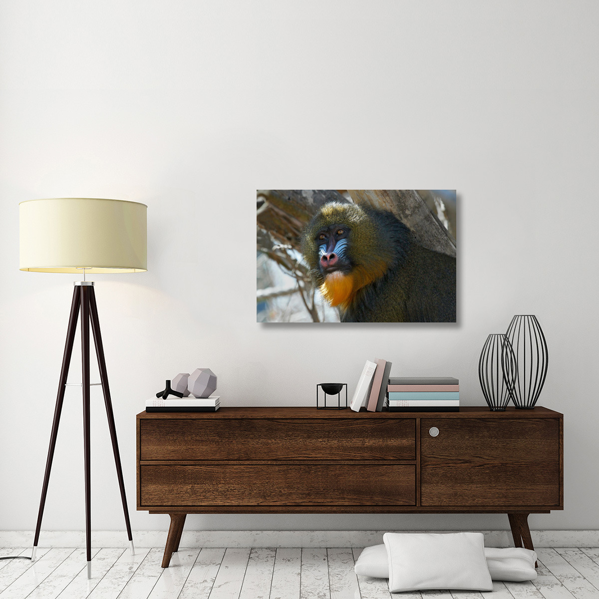 Mandrill-Canvas Art-40&quotx26.8"