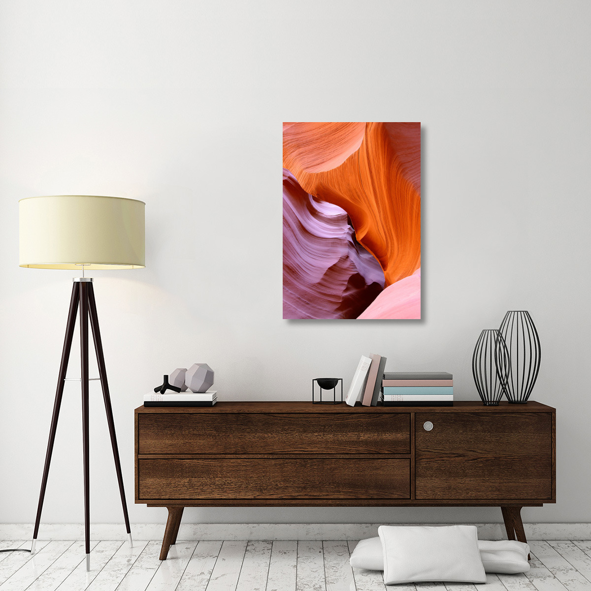 Side Canyon-Canvas Art-28&quotx40"