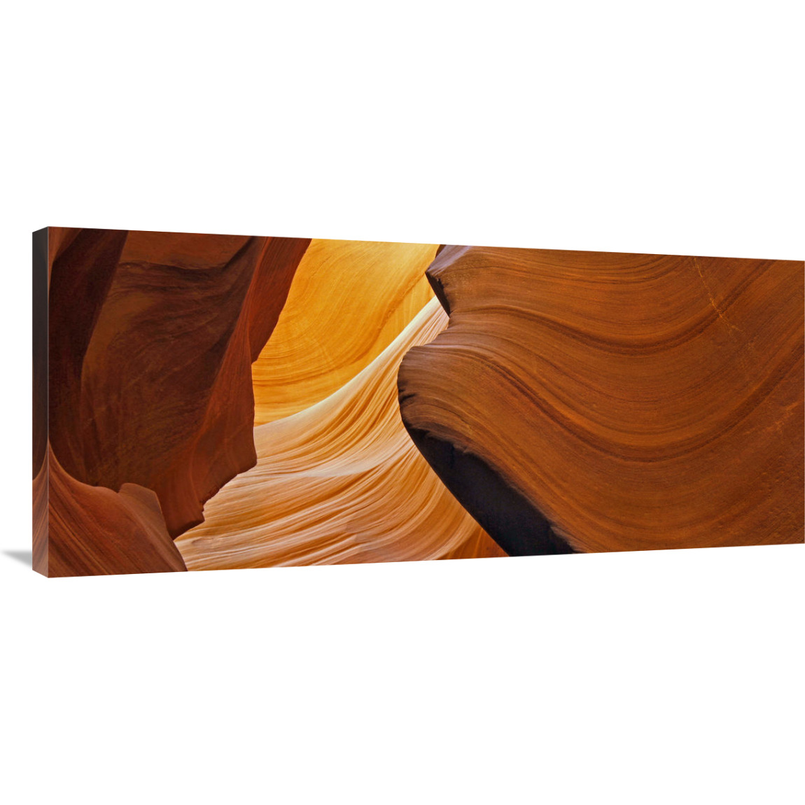 Slot Canyon VI-Canvas Art-44&quotx19.36"