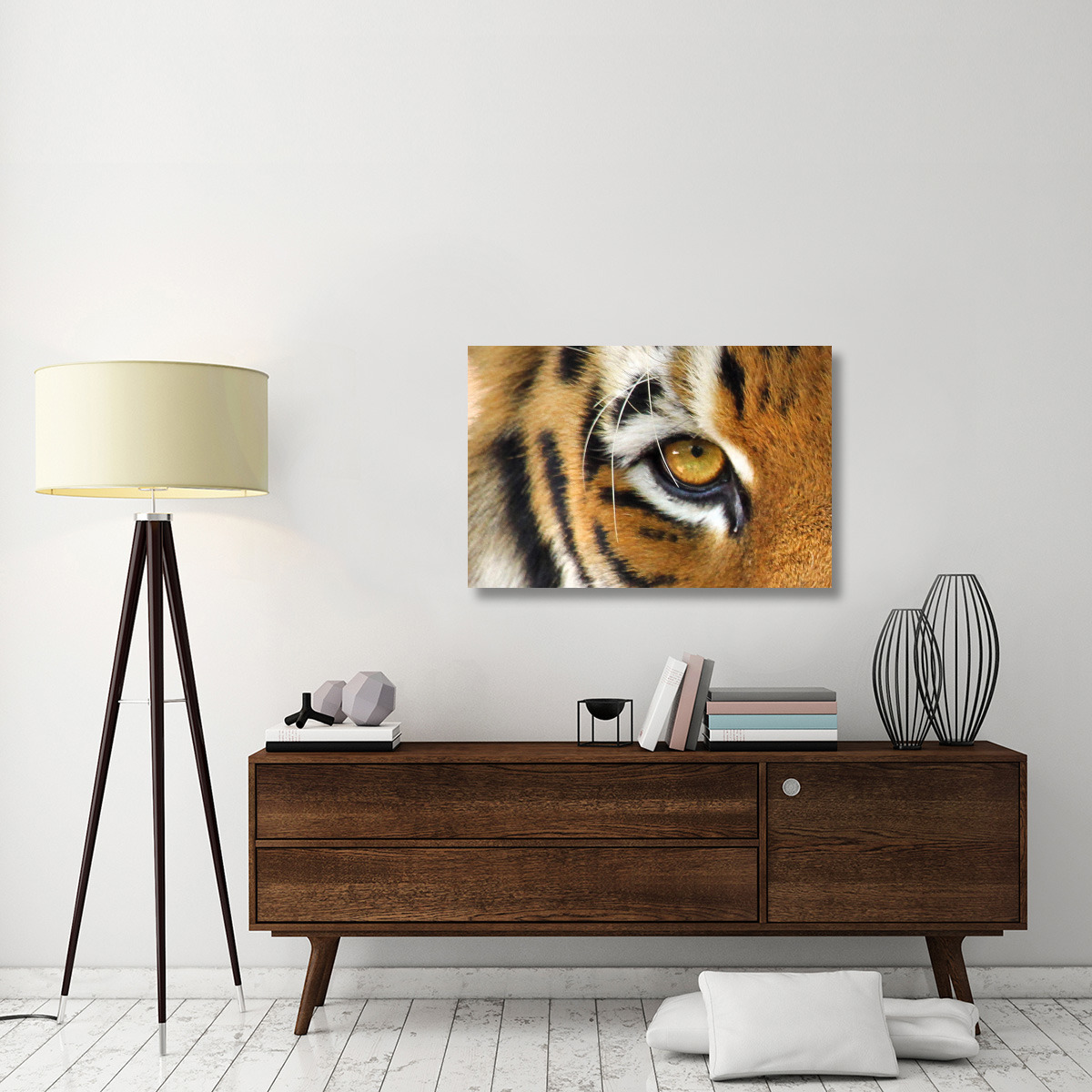 Tiger Eye-Canvas Art-40&quotx26.8"