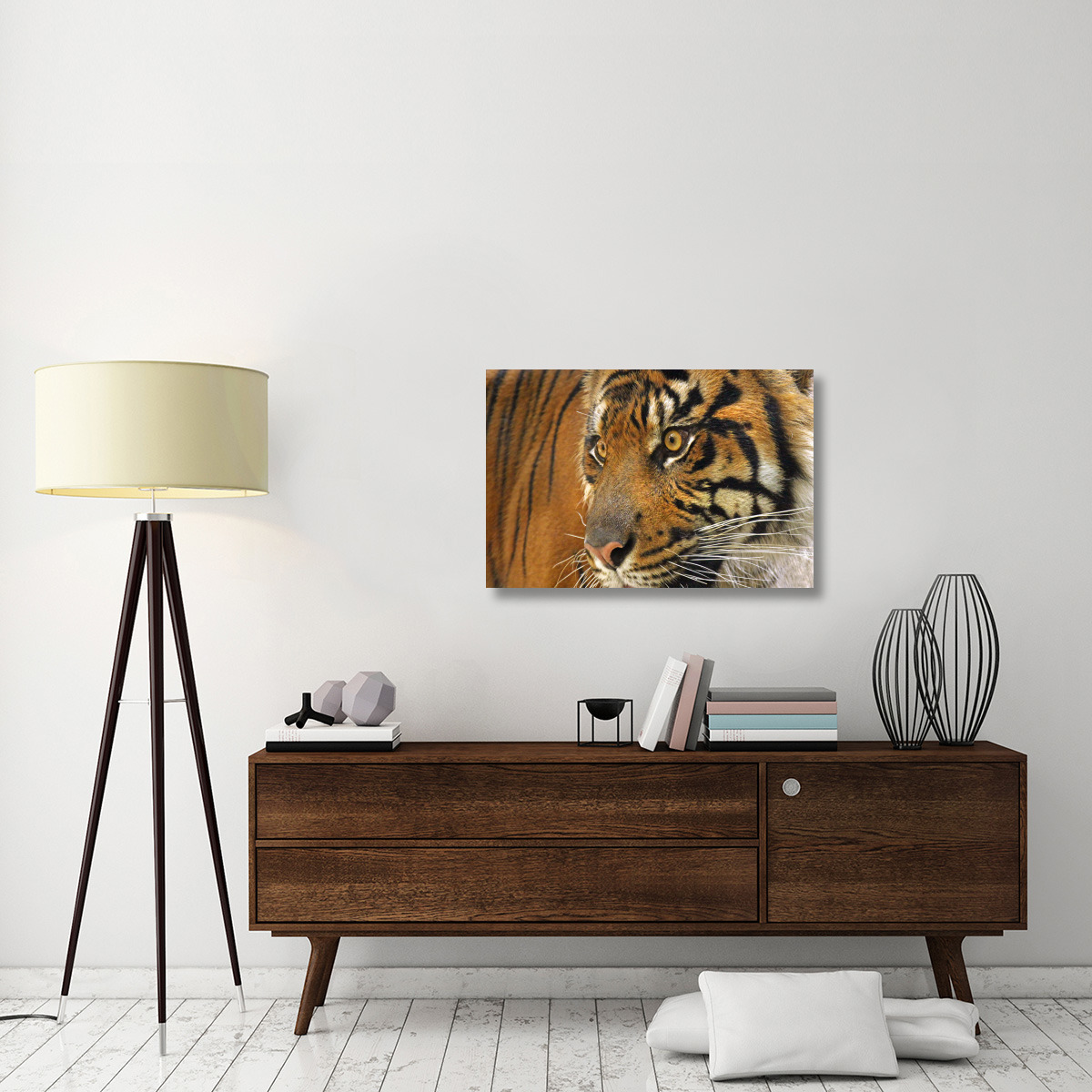 Tiger Cub-Canvas Art-36&quotx24.12"