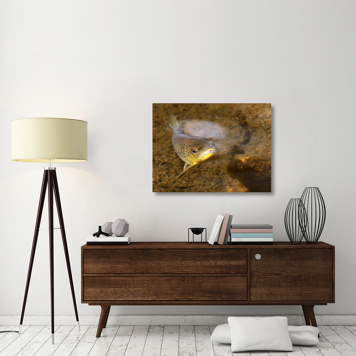 Behind You-Canvas Art-40&quotx30"