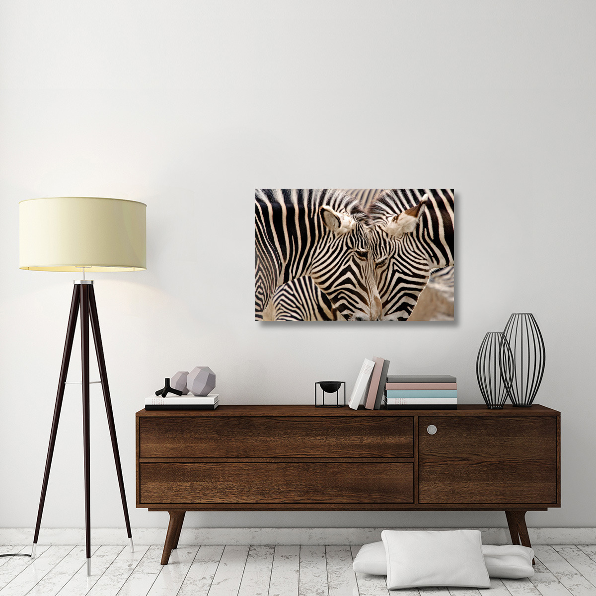 Head to Head-Canvas Art-40&quotx26.8"