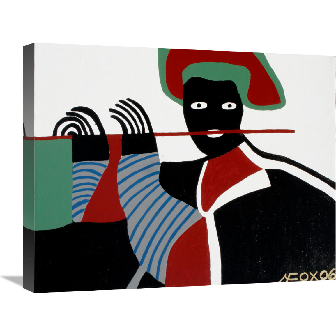 The Flute-Canvas Art-24&quotx20"