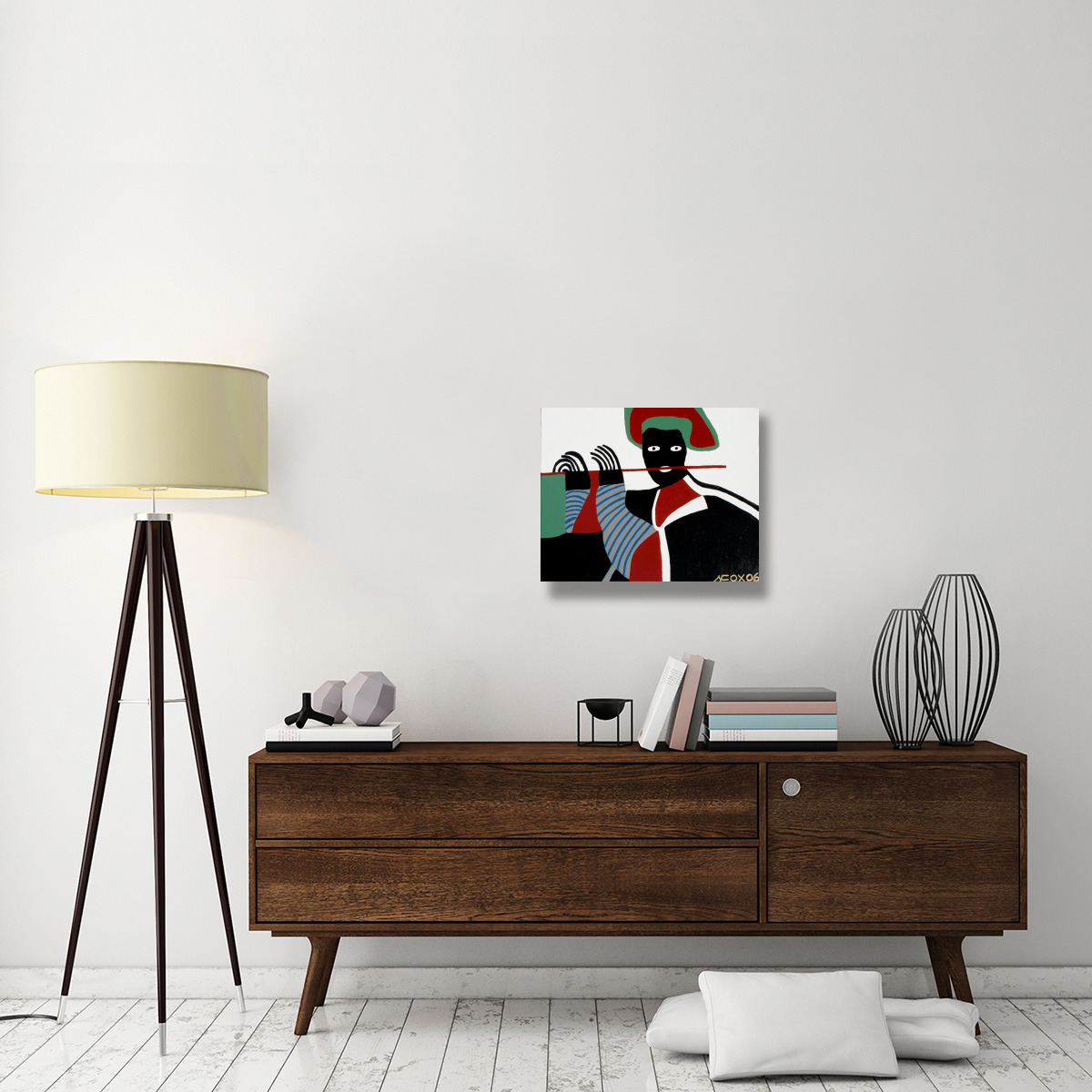 The Flute-Canvas Art-24&quotx20"