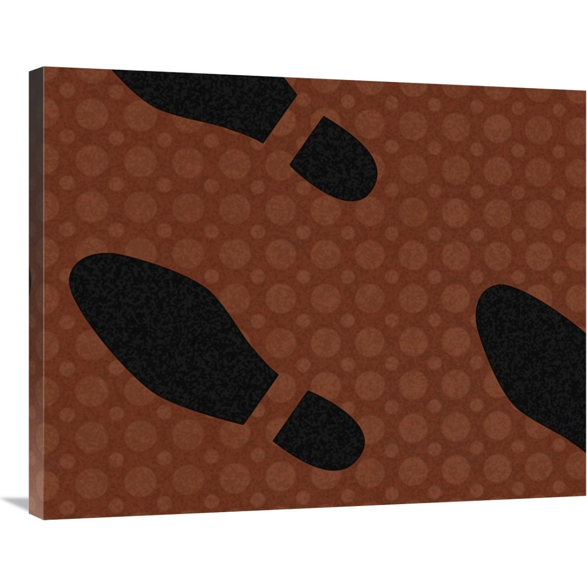 Clothing - Footprints-Canvas Art-35&quotx28"