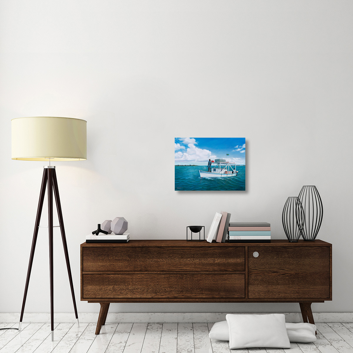 Lady Atlantic-Canvas Art-24&quotx18"
