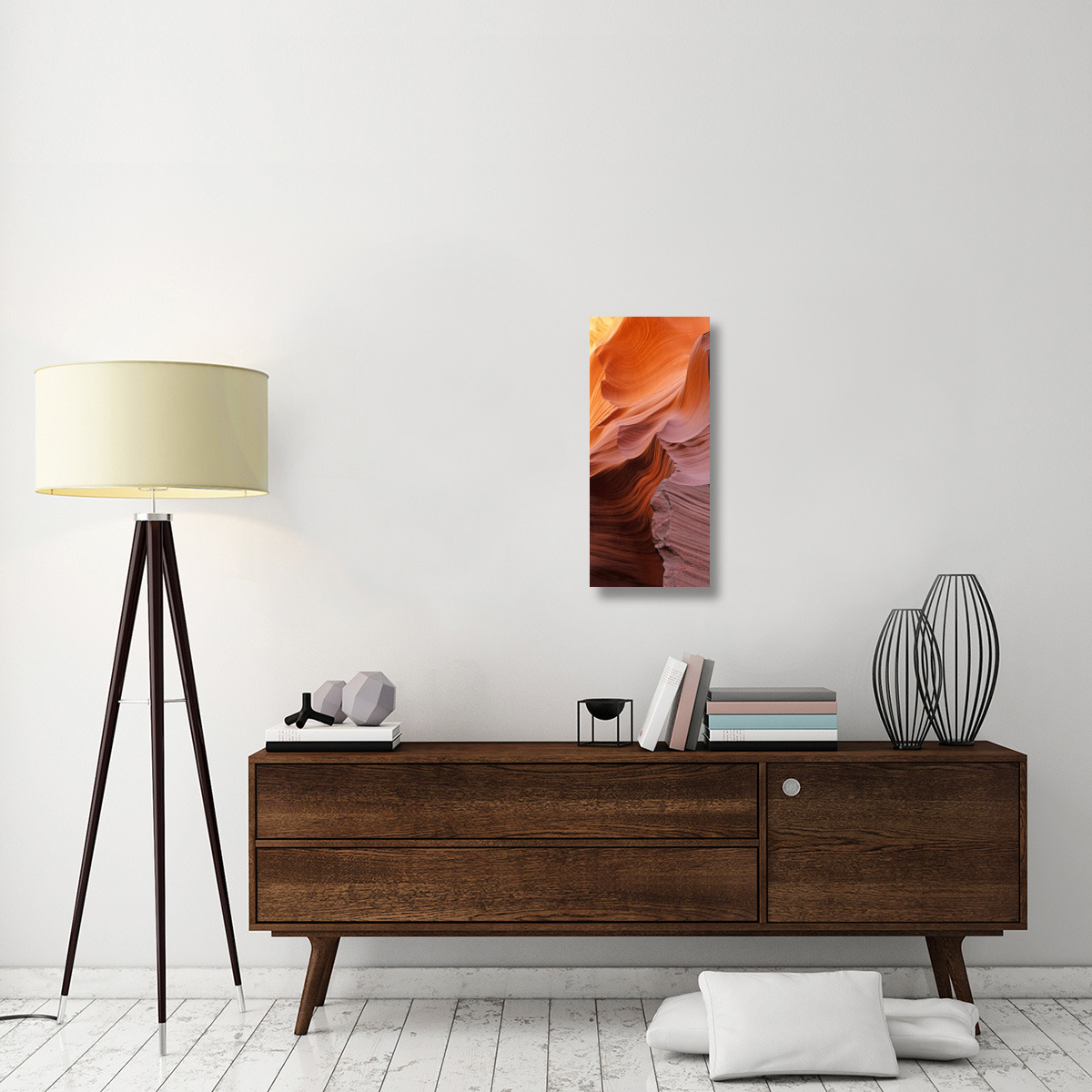 Slot Canyon VII-Canvas Art-13.2&quotx30"
