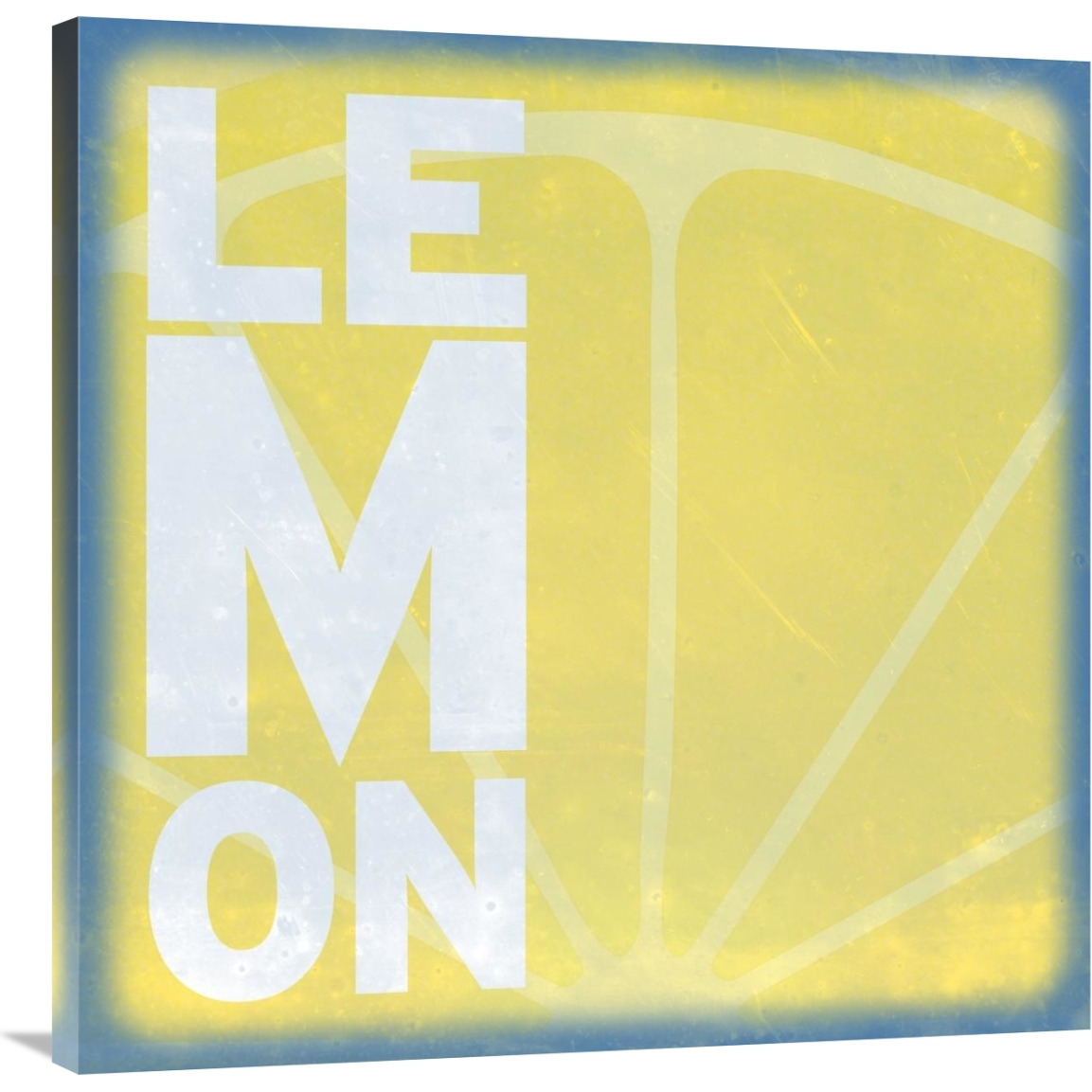 Citrus - Lemon-Canvas Art-36&quotx36"