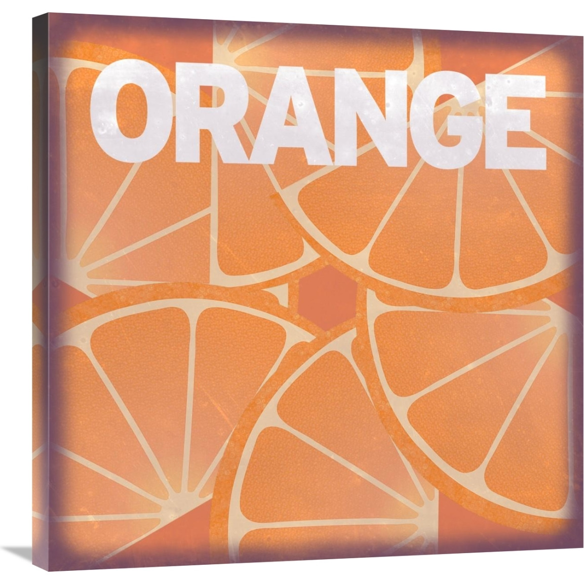 Citrus - Orange-Canvas Art-30&quotx30"