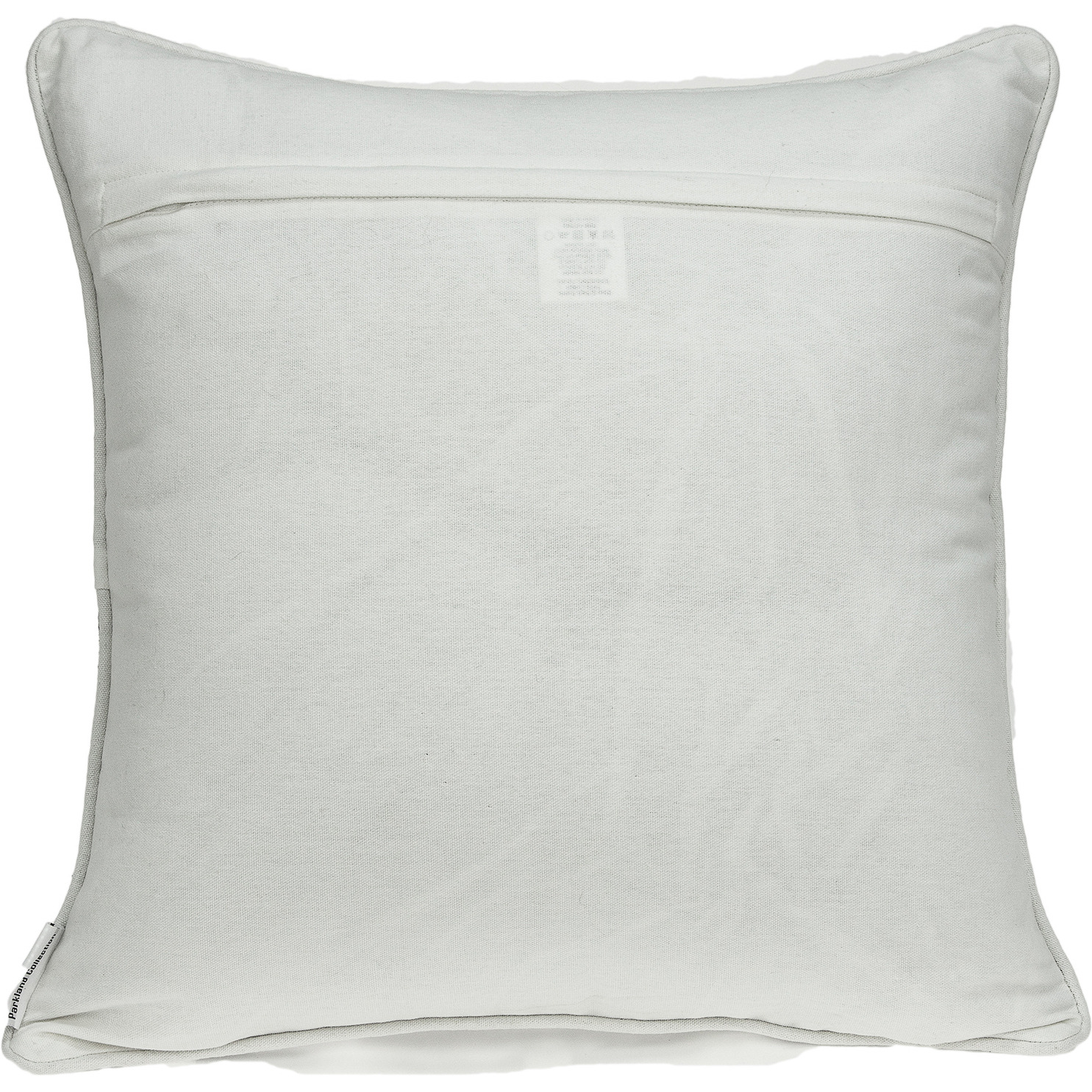 Parkland Collection Ursae Traditional Grey and White Pillow Cover With Poly Insert
