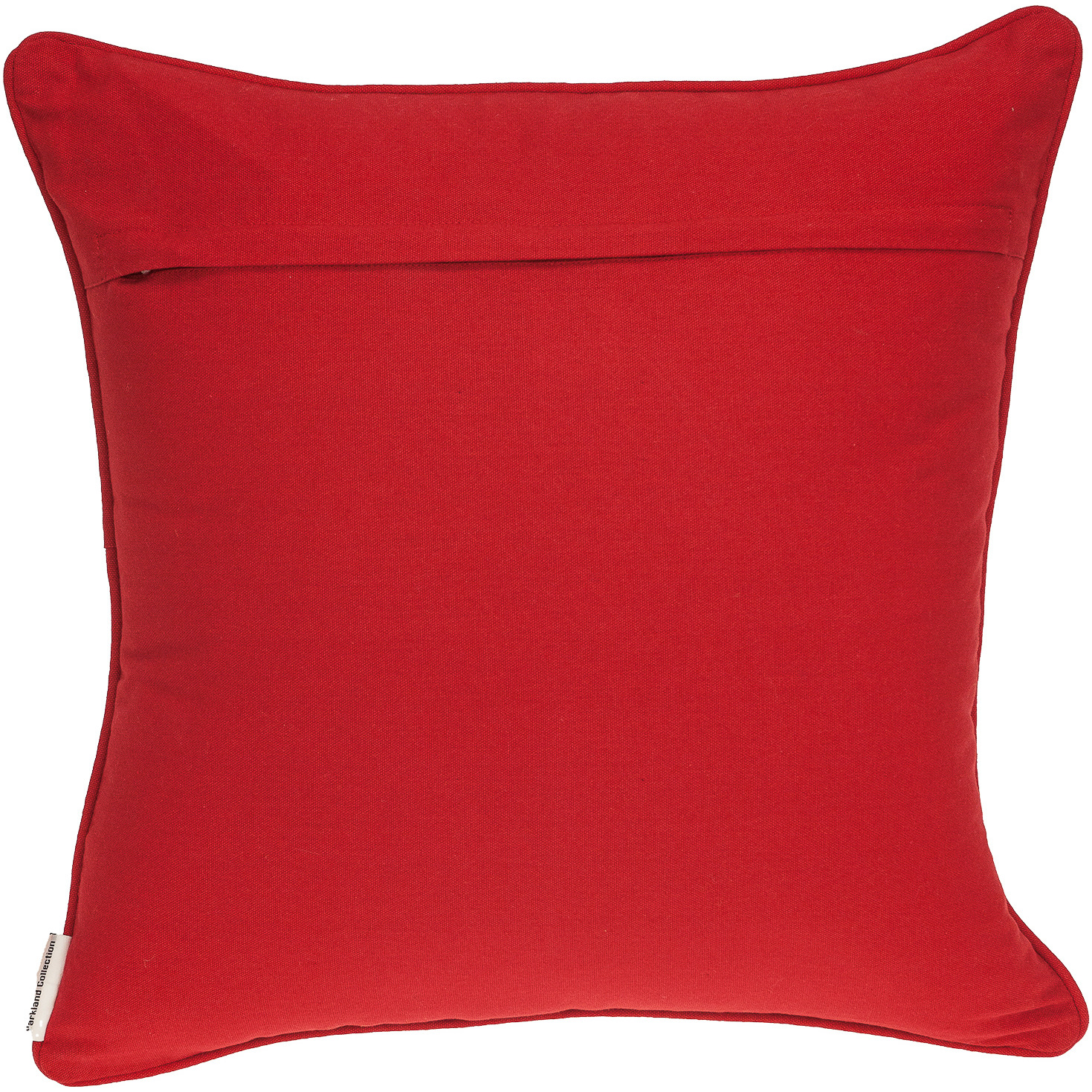 Parkland Collection Nilam Transitional Red and White Pillow Cover With Poly Insert