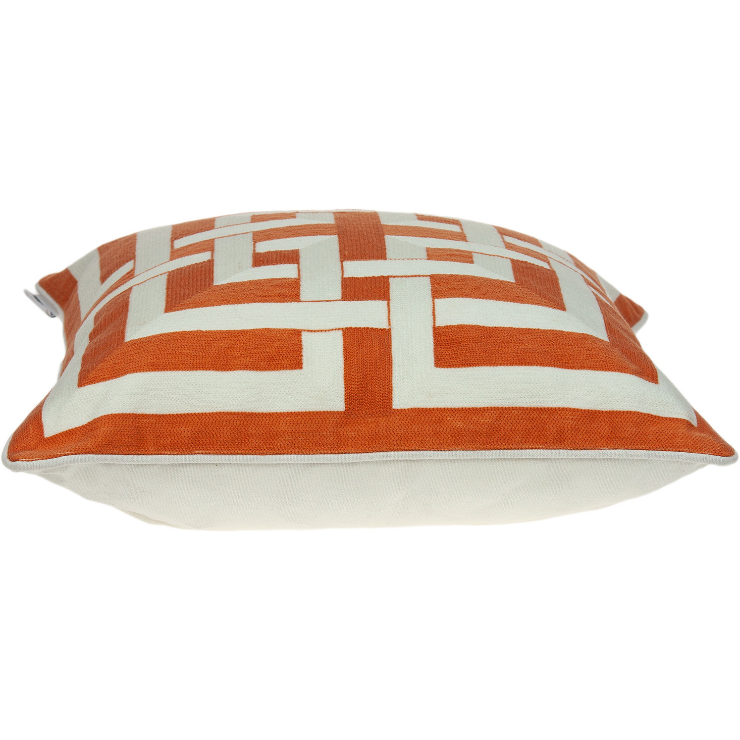 Parkland Collection Simbel Transitional Multicolored Pillow Cover With Poly Insert