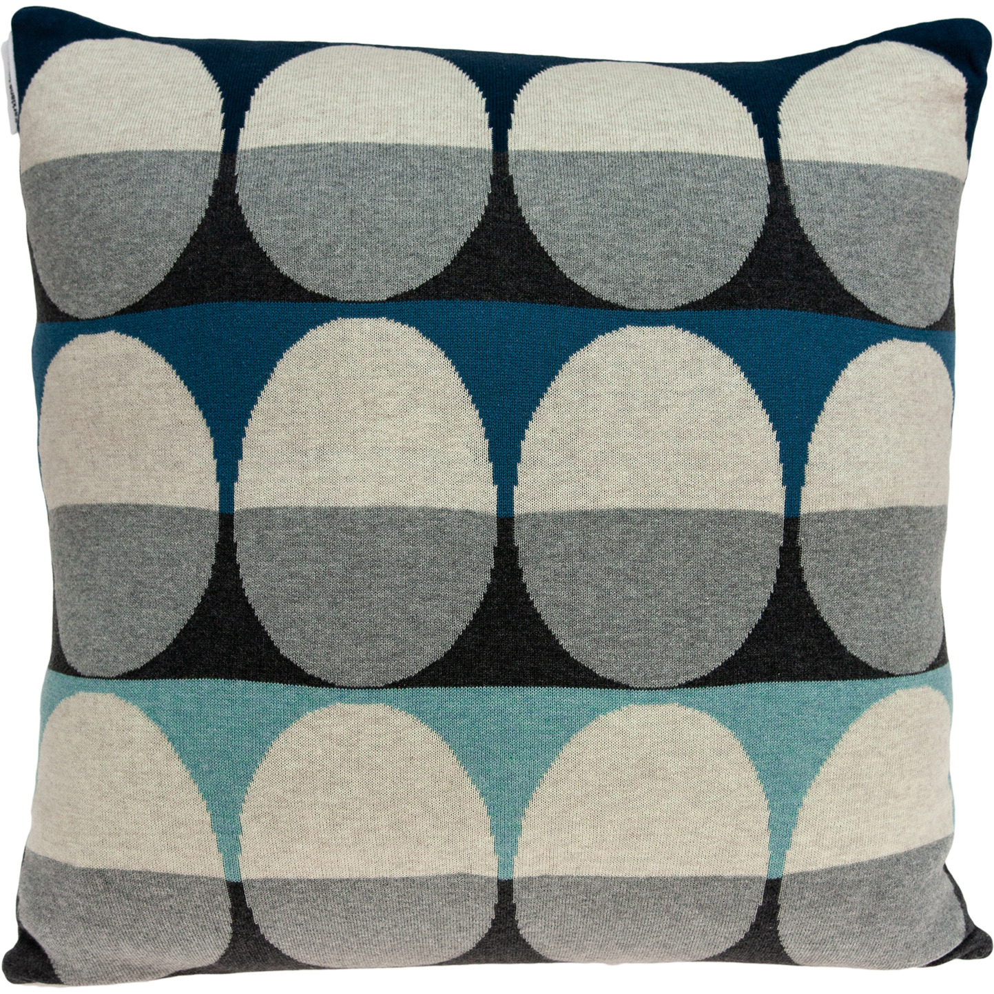 Parkland Collection Niam Transitional Multicolor Pillow Cover With Poly Insert