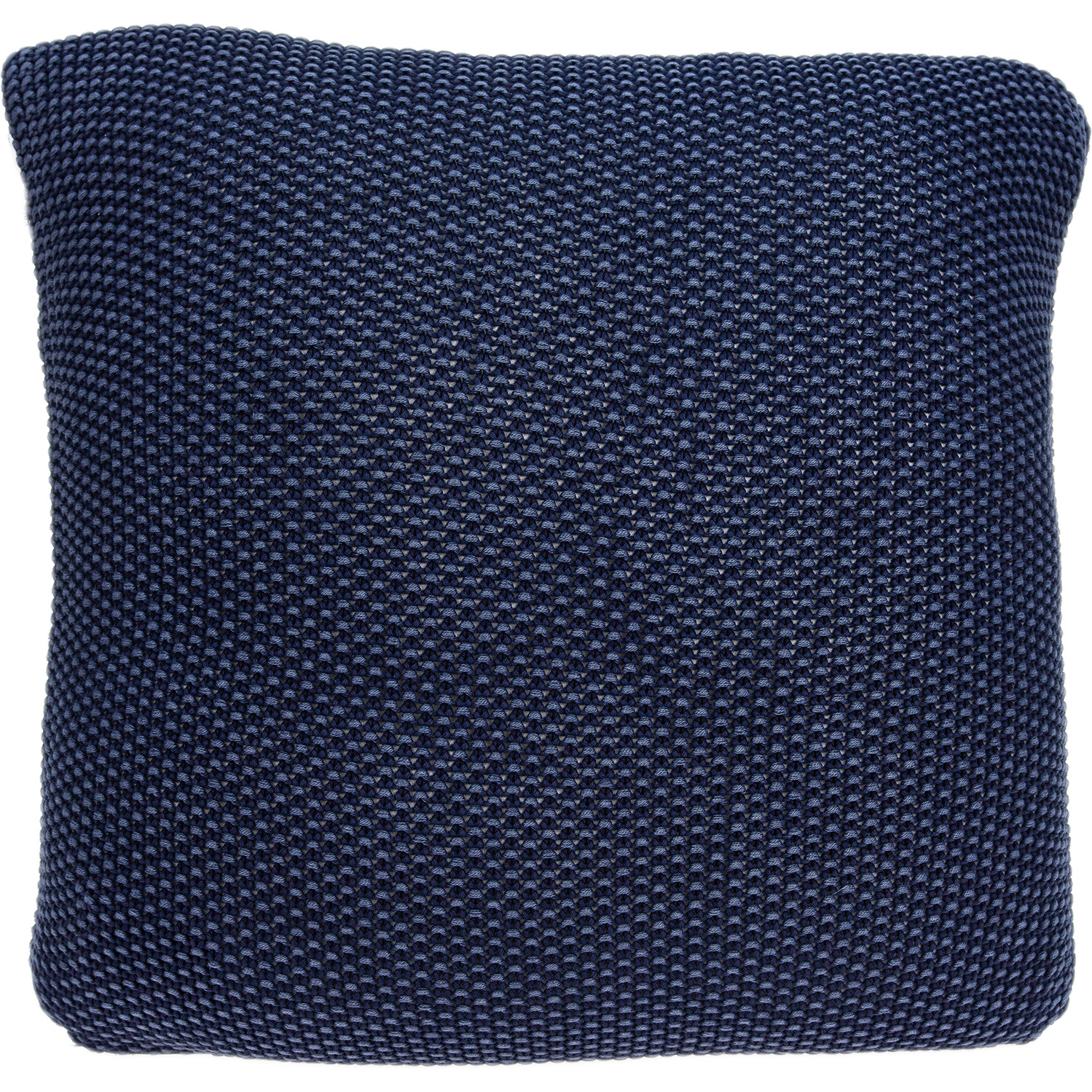 Parkland Collection Manni Transitional Blue Pillow Cover With Poly Insert