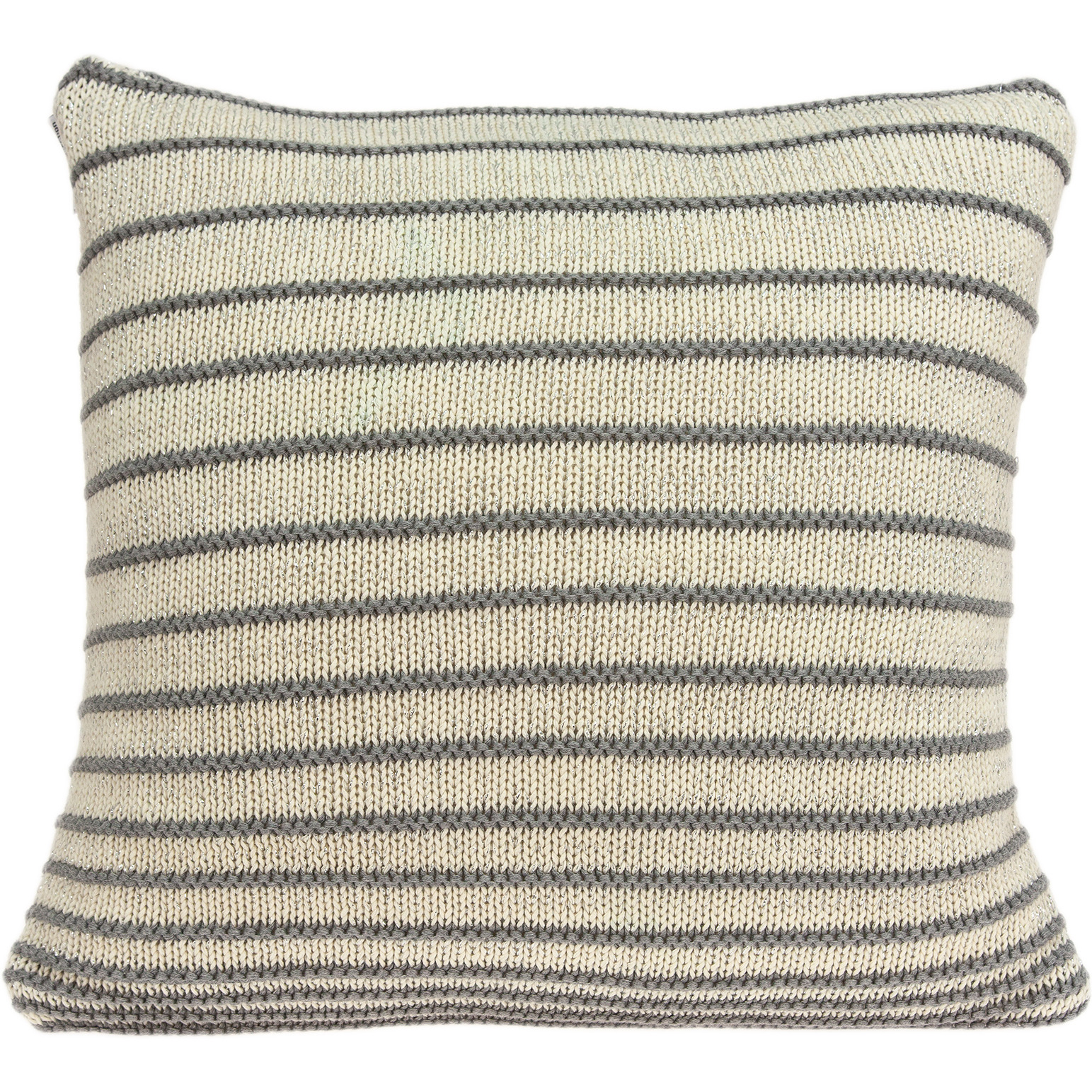 Parkland Collection Tanzi Transitional Tan Pillow Cover With Poly Insert