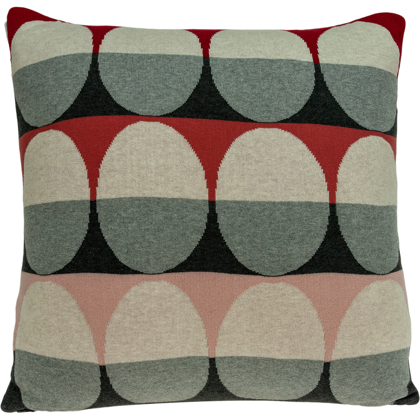 Parkland Collection Zinca Transitional Multicolor Pillow Cover With Poly Insert