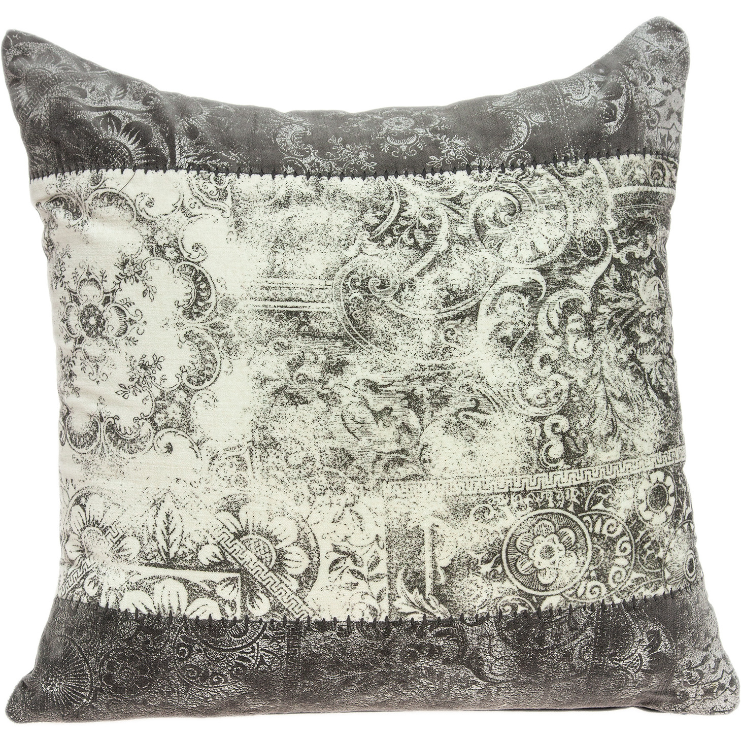 Parkland Collection Hannah Traditional Multicolor Pillow Cover With Poly Insert