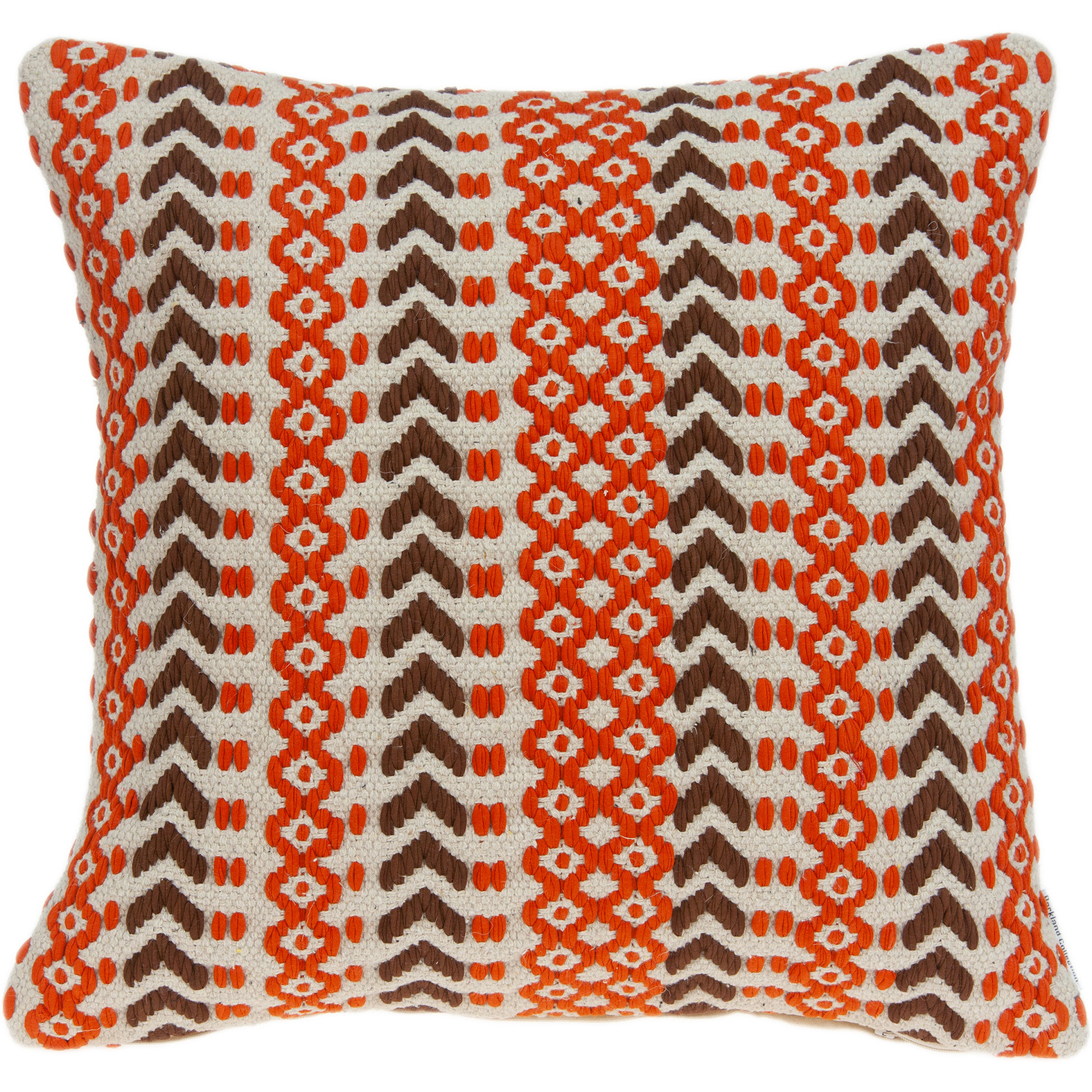 Parkland Collection Larka Bohemian Multicolor Pillow Cover With Poly Insert