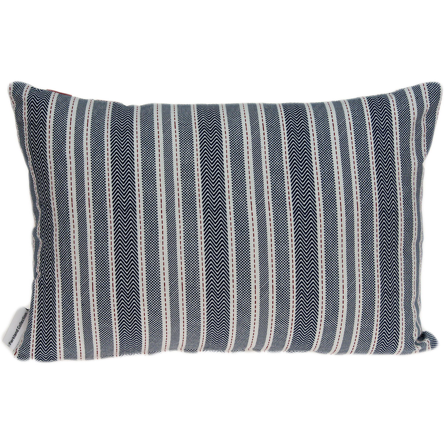 Parkland Collection Oceana Nautical Blue Pillow Cover With Poly Insert