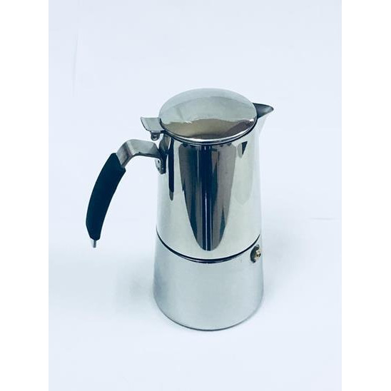 Espresso Stove Top Stainless,  &quotOMNIA" 4 CUP