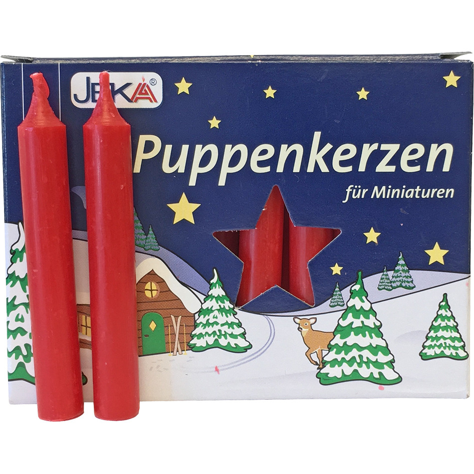 CANDLE- SMALL RED BX20