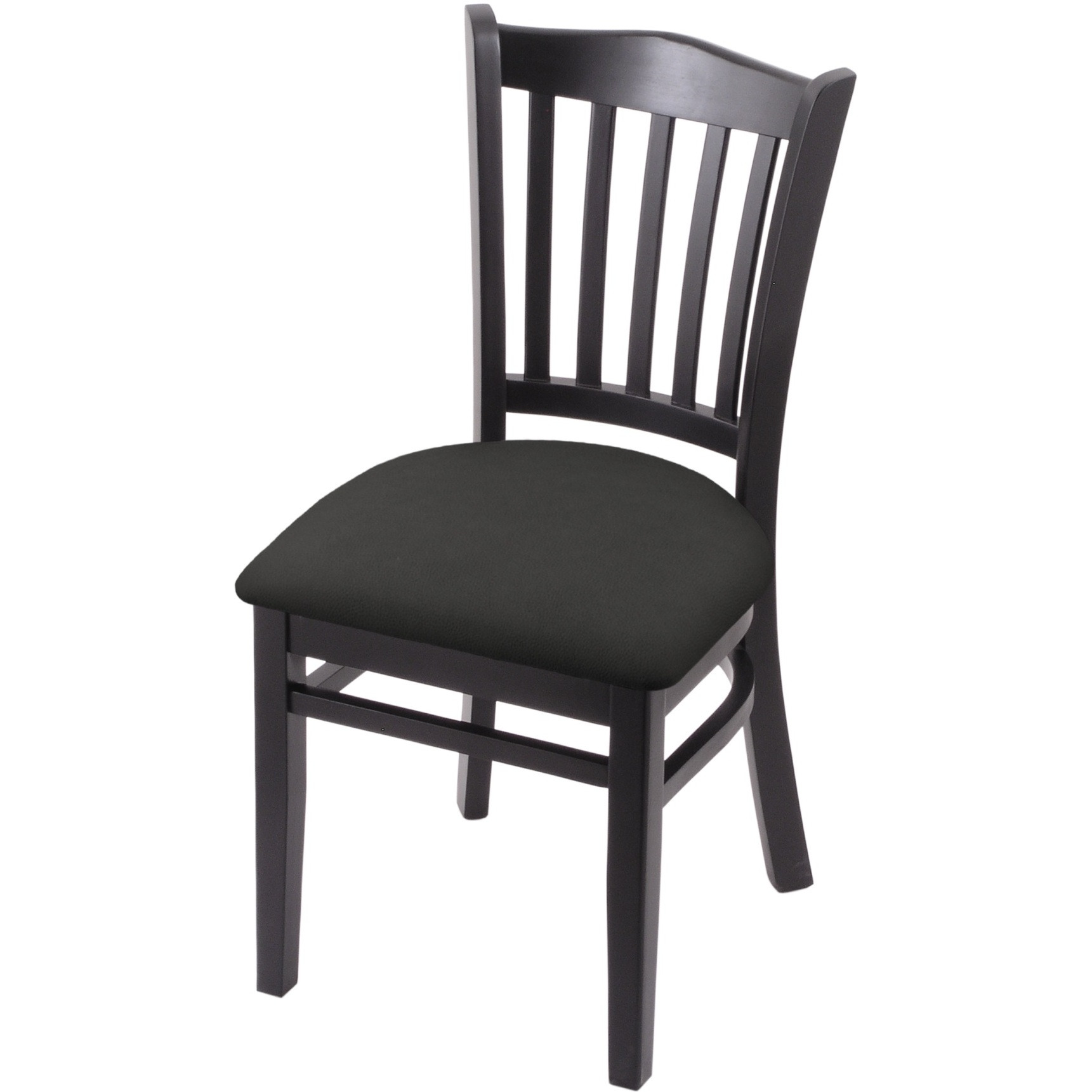 3120 18" Chair with Black Finish and Canter Iron Seat