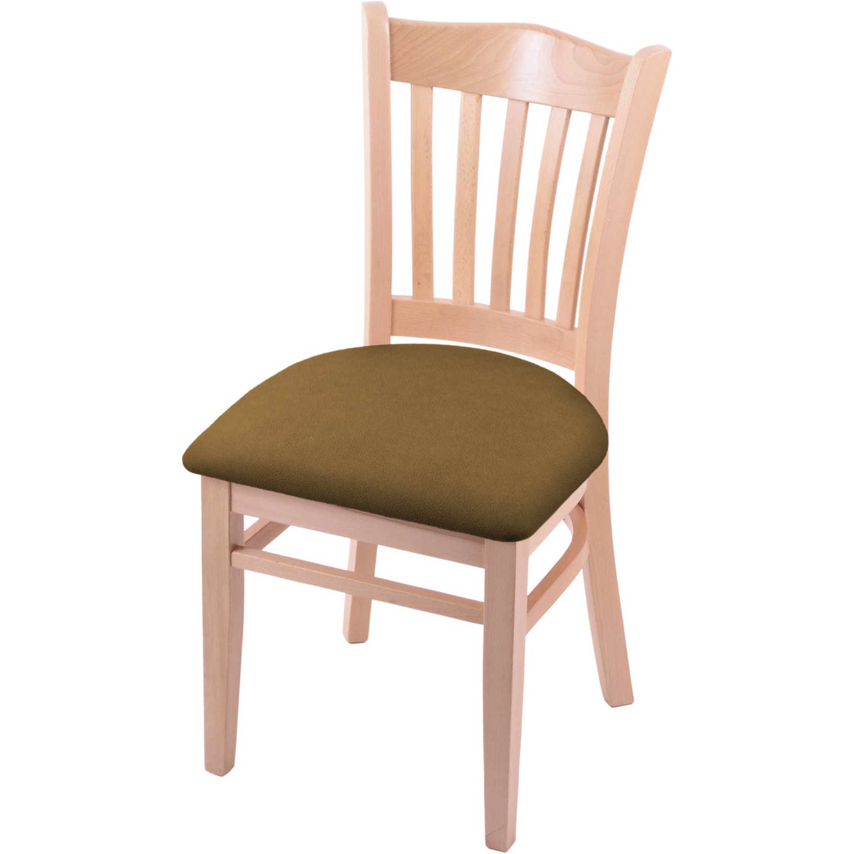 3120 18" Chair with Natural Finish and Canter Saddle Seat