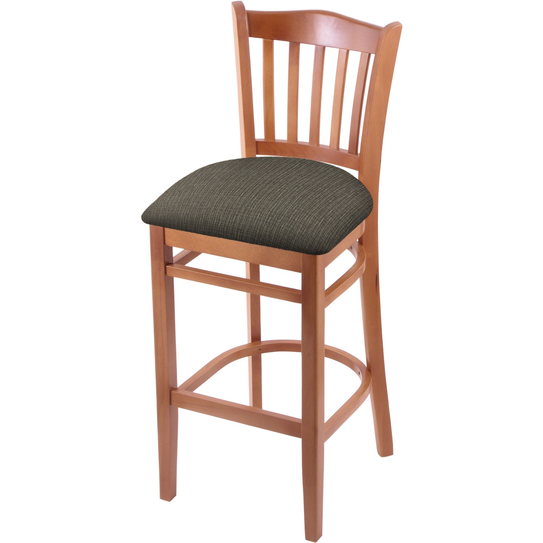 3120 25" Counter Stool with Medium Finish and Graph Chalice Seat