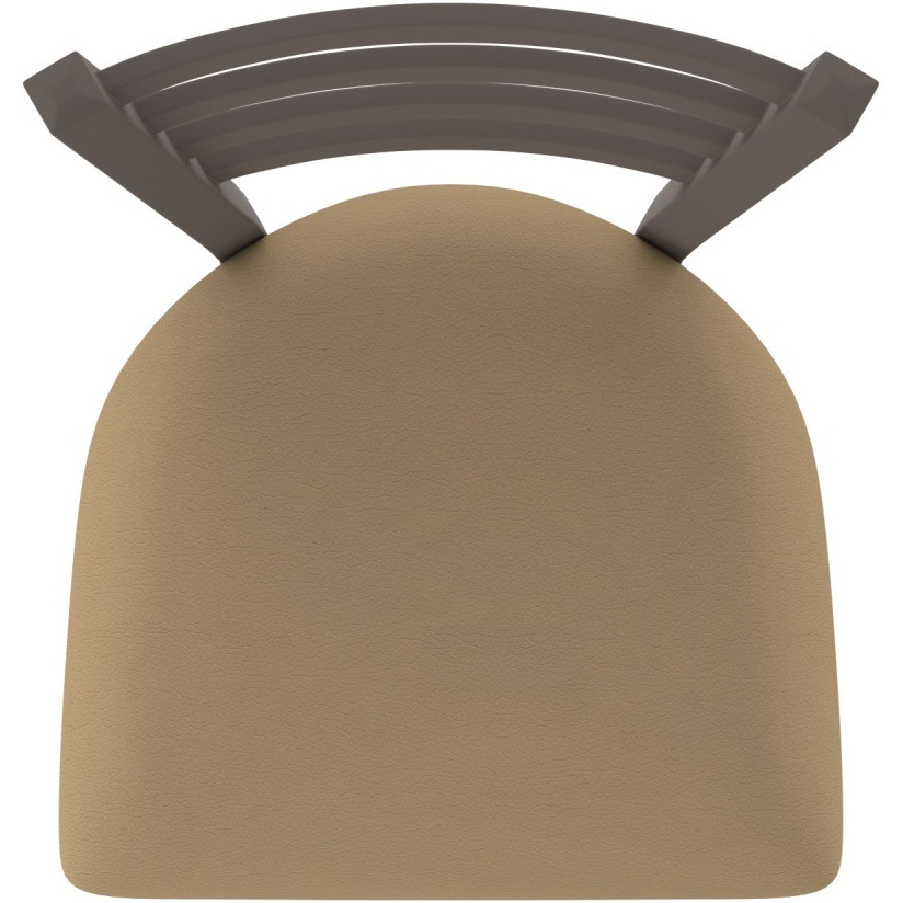 410 Jackie 25" Swivel Counter Stool with Bronze Finish and Canter Sand Seat