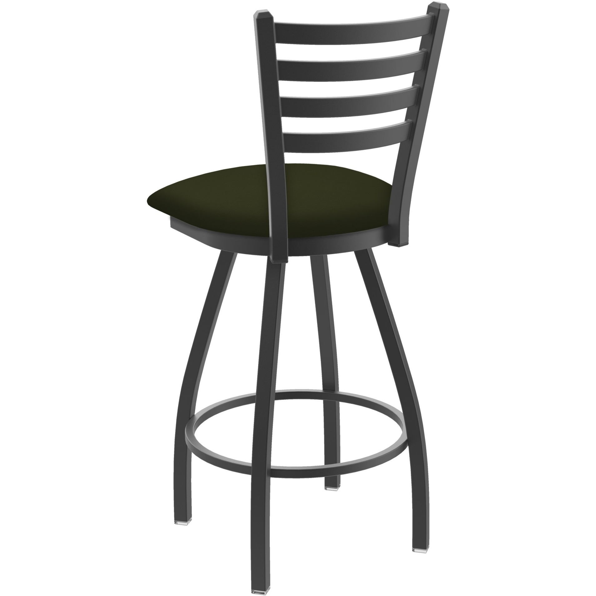 XL 410 Jackie 36" Swivel Extra Tall Bar Stool with Pewter Finish and Canter Pine Seat