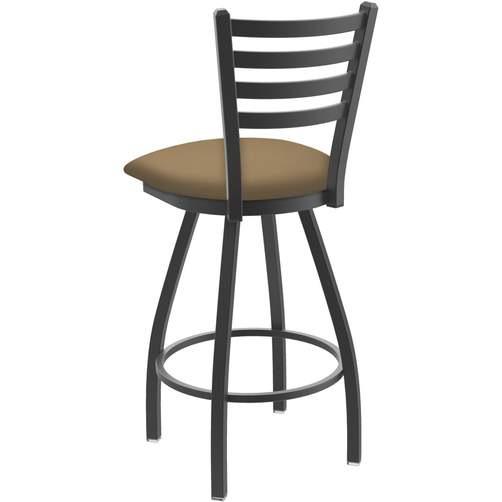 XL 410 Jackie 36" Swivel Extra Tall Bar Stool with Pewter Finish and Canter Sand Seat