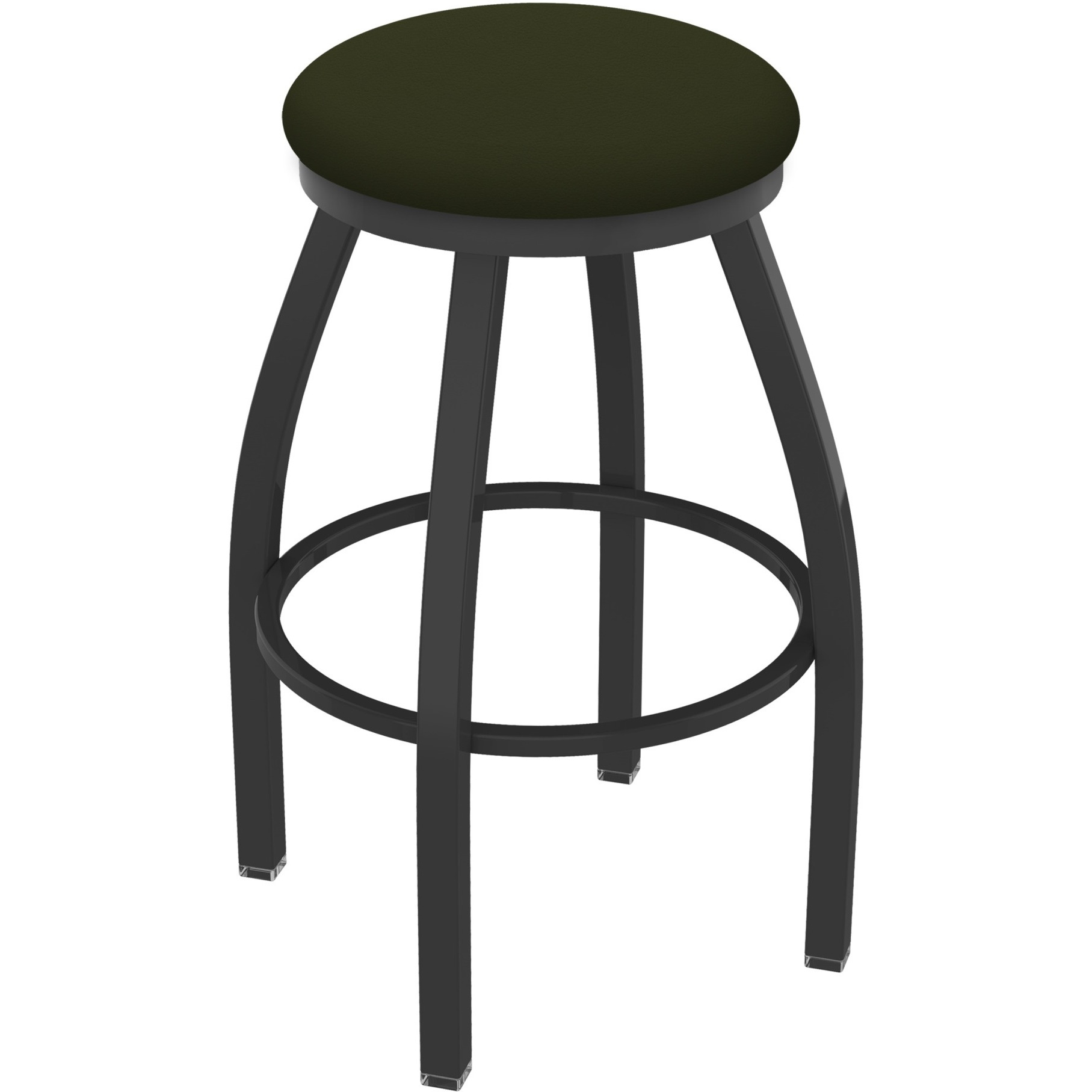 XL 802 Misha 36" Swivel Extra Tall Bar Stool with Pewter Finish and Canter Pine Seat