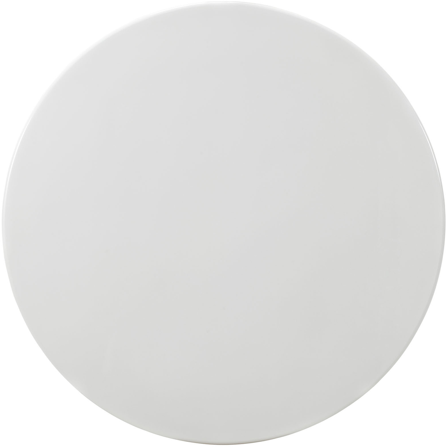 Lippa 36" Round Wood Top Dining Table - White