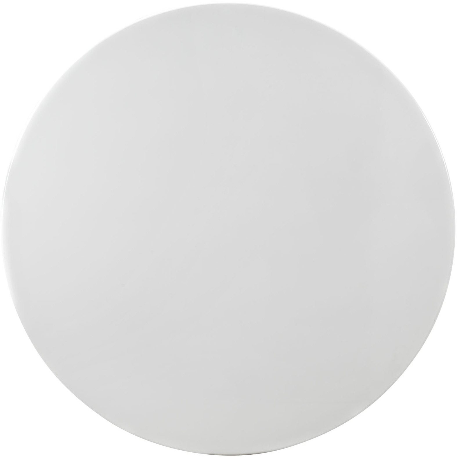 Lippa 47" Round Wood Top Dining Table - White
