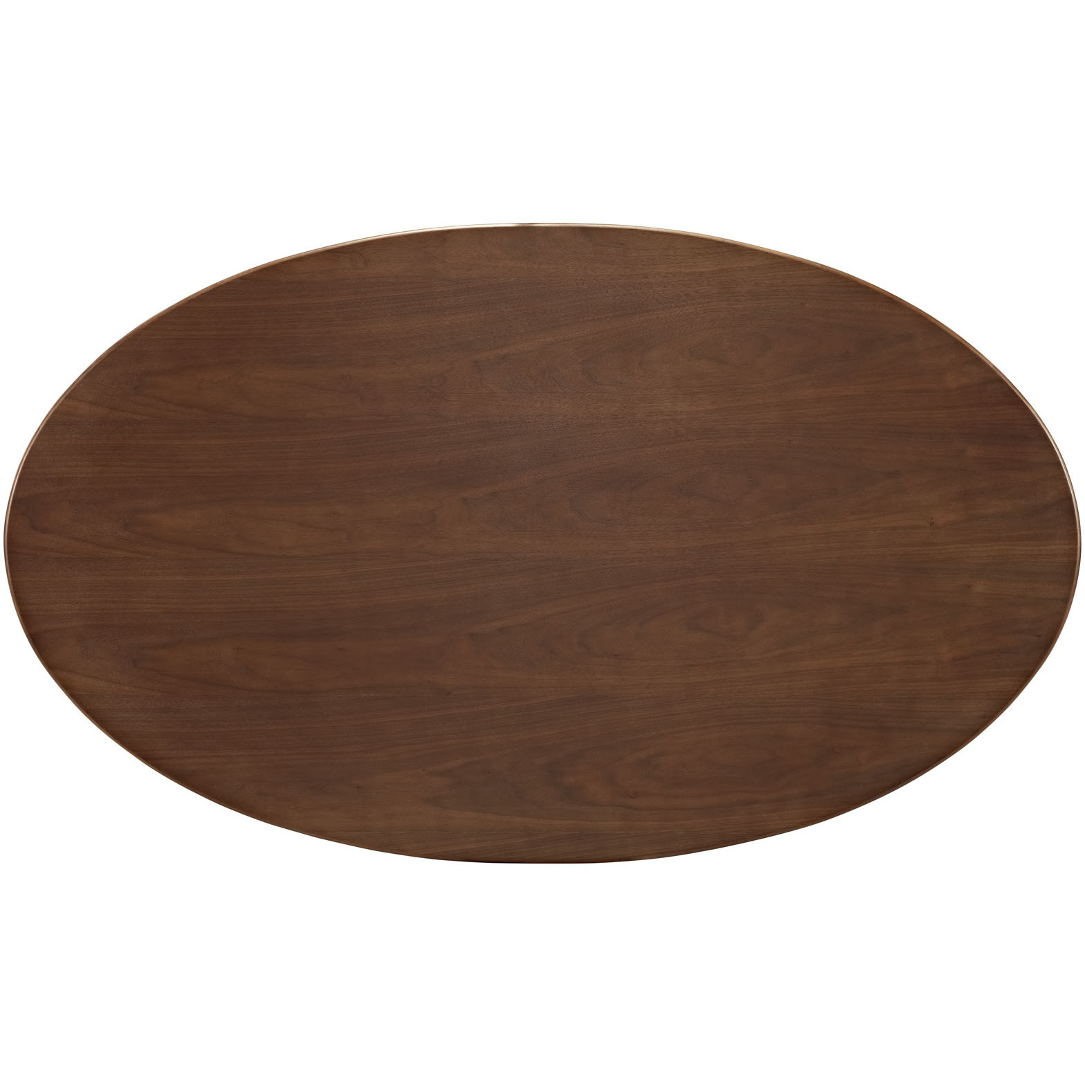 Lippa 60" Oval Walnut Dining Table - Walnut