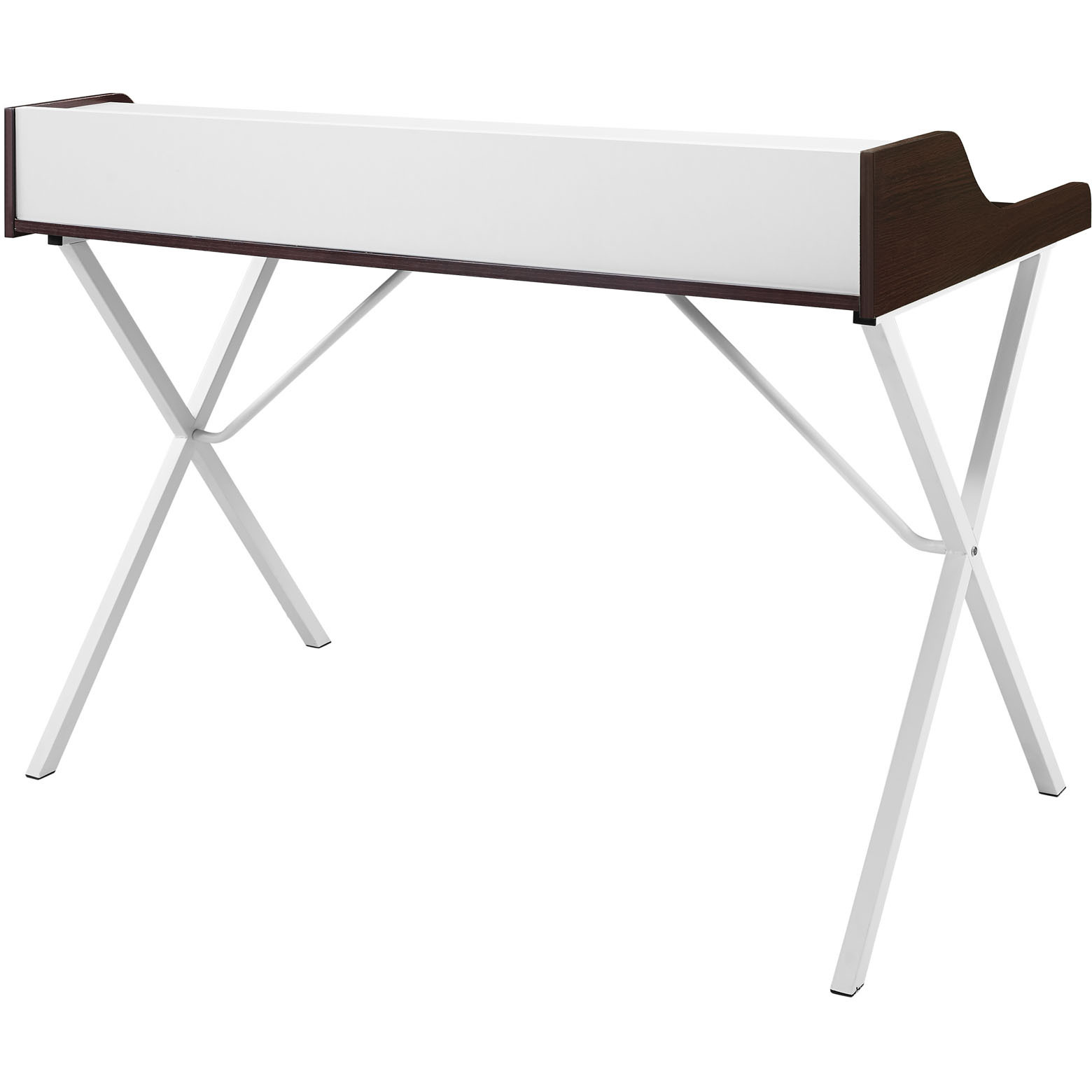 Bin Office Desk - Cherry