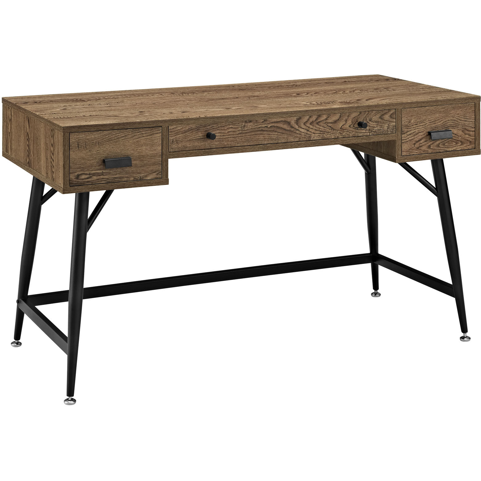 Surplus Office Desk - Walnut