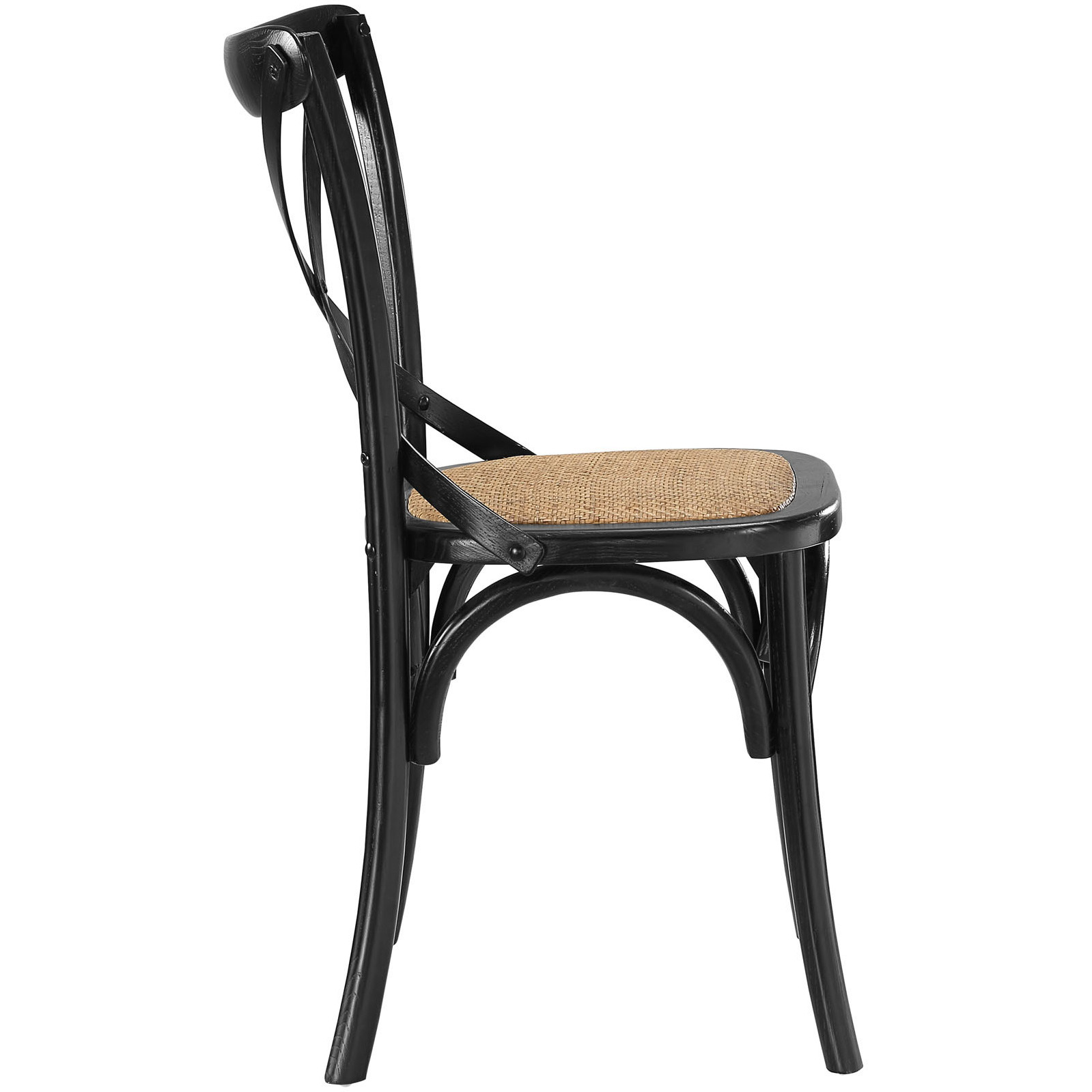 Gear Dining Side Chair - Black