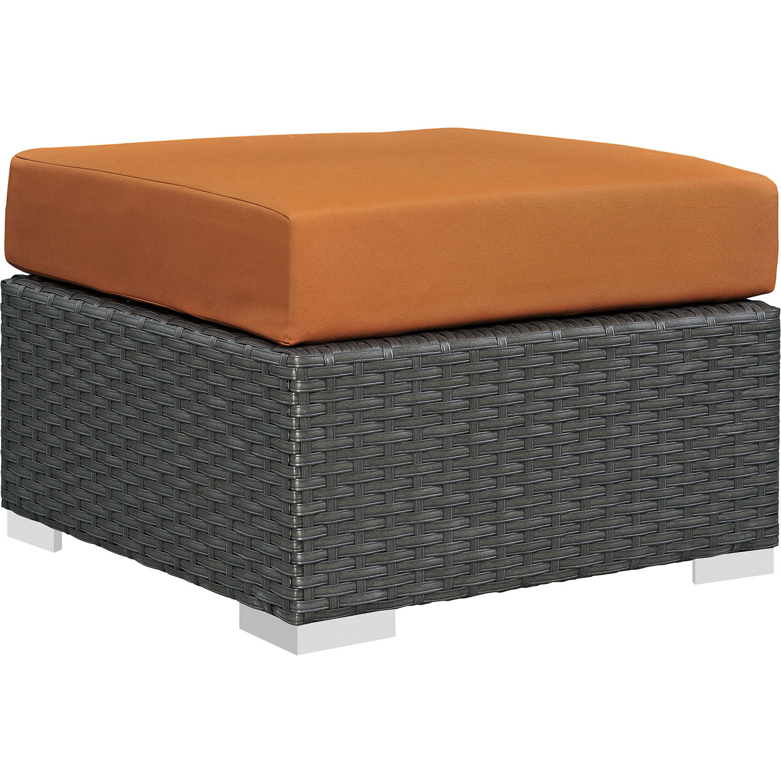 Sojourn 5 Piece Outdoor Patio Sunbrella Sectional Set - Canvas Tuscan