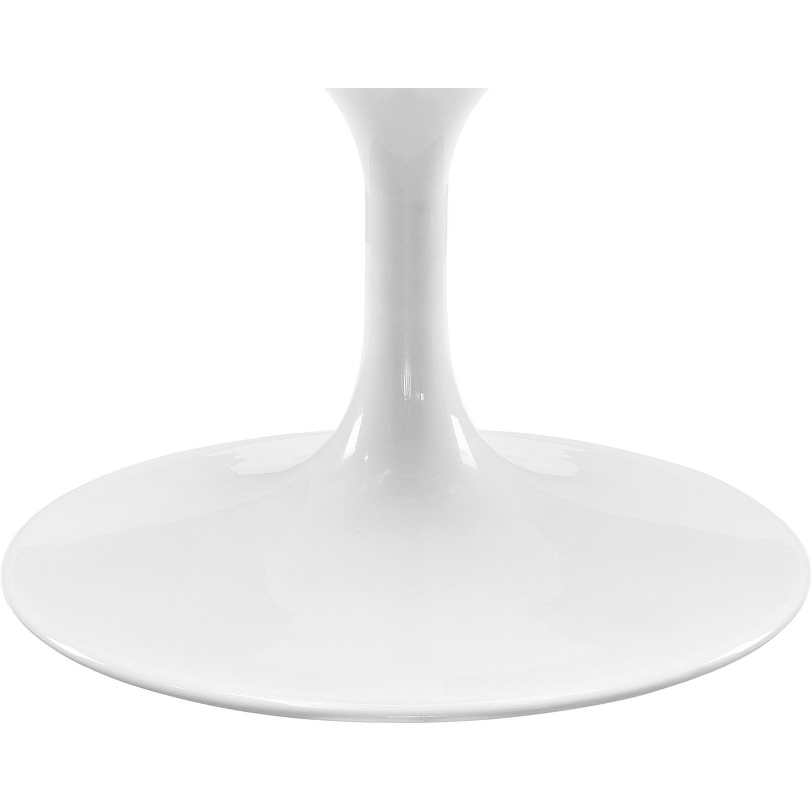 Lippa 48" Oval-Shaped Wood Top Coffee Table - White