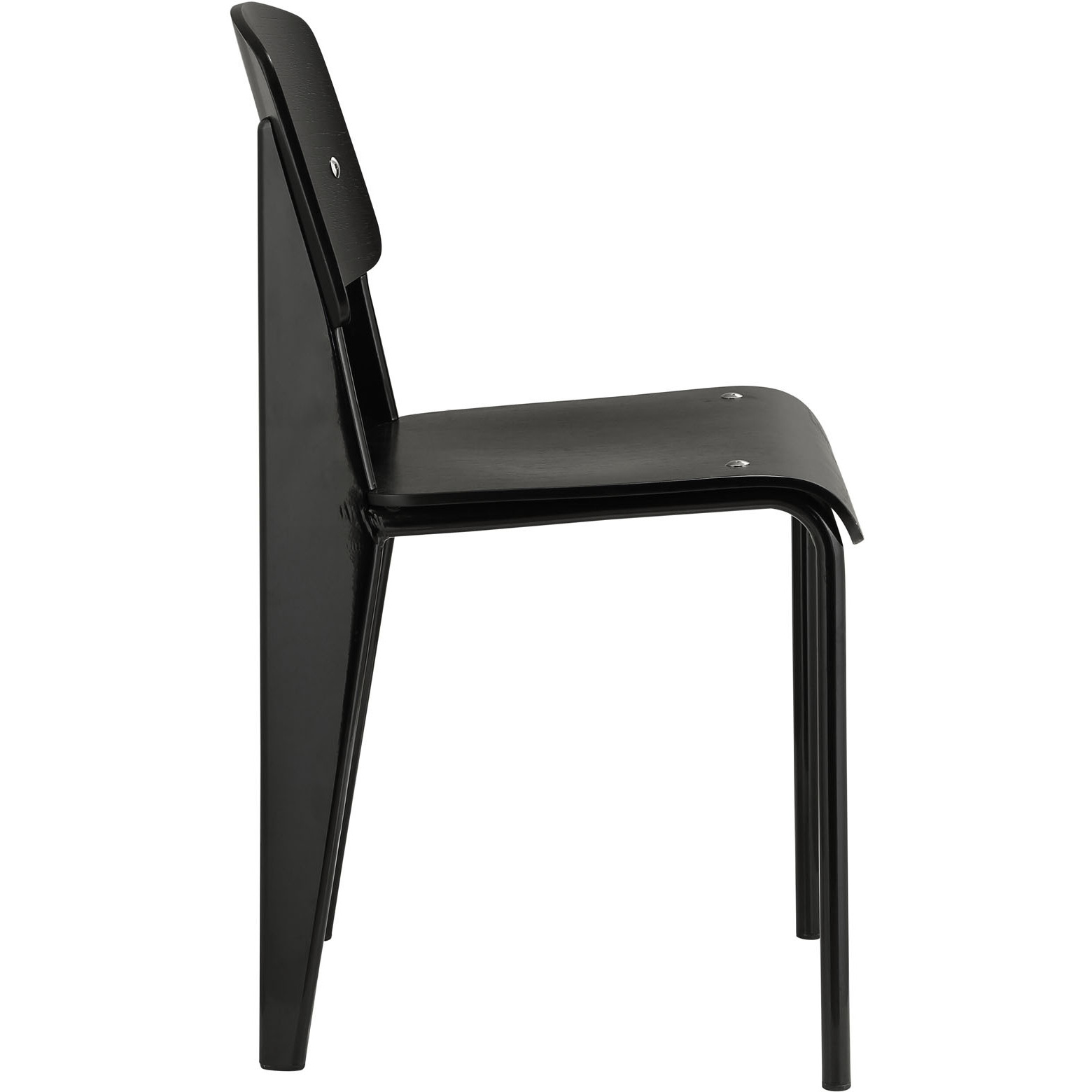 Cabin Dining Side Chair - Black Black