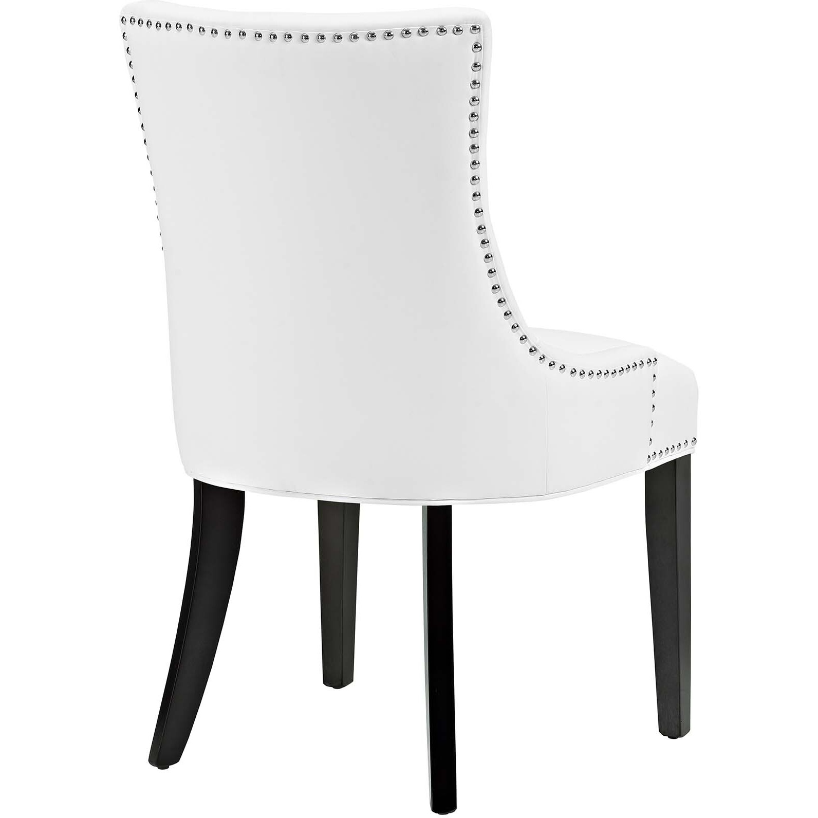 Marquis Faux Leather Dining Chair - White