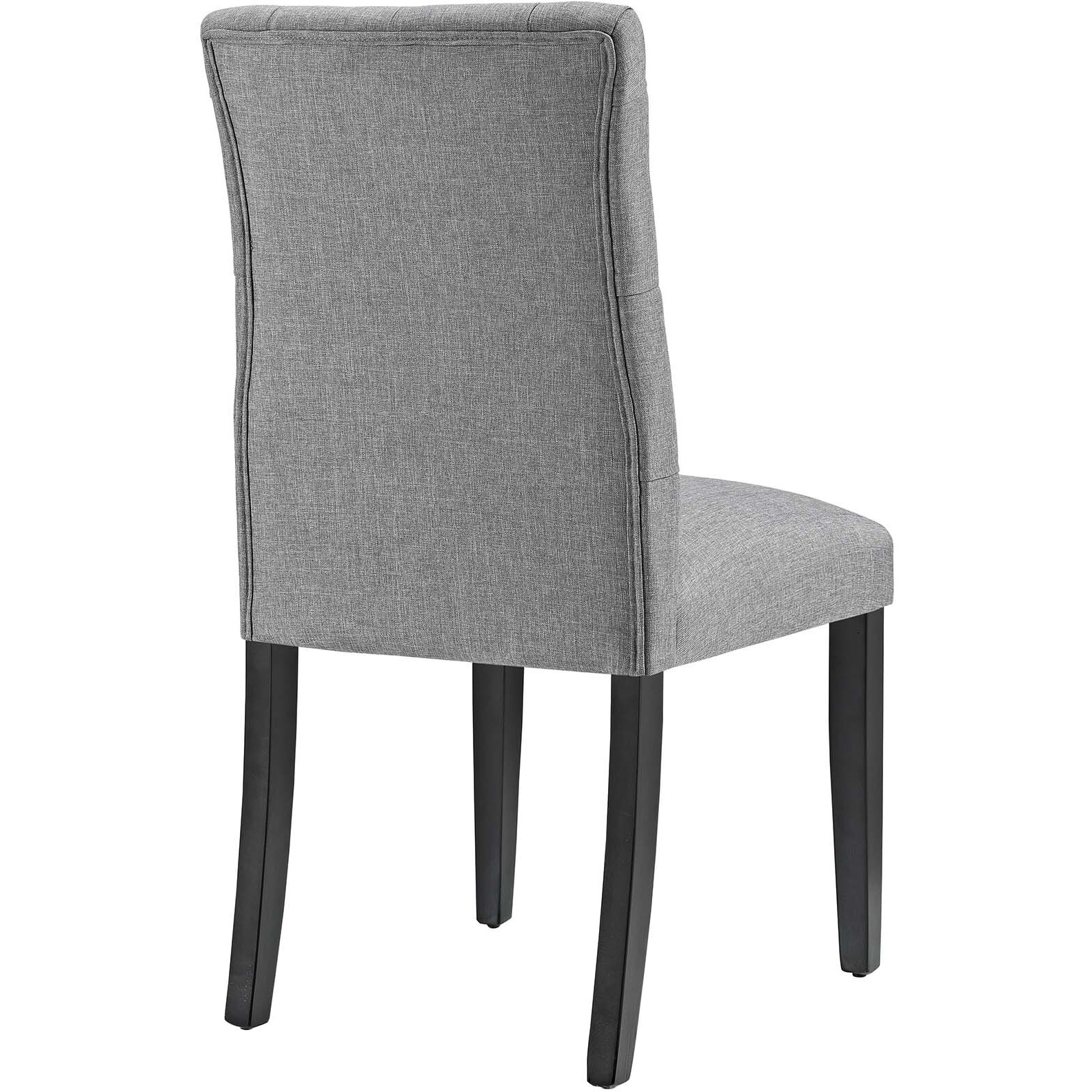 Duchess Fabric Dining Chair - Light Gray