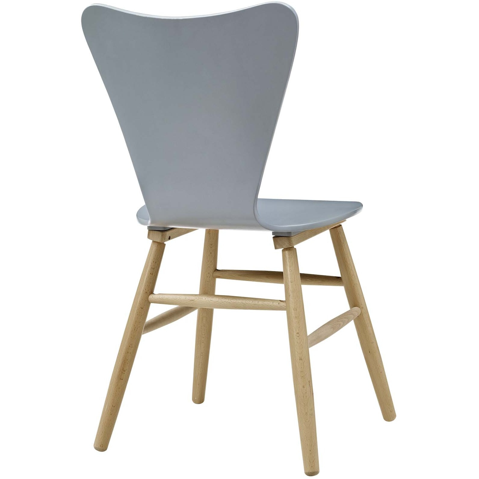 Cascade Wood Dining Chair - Gray