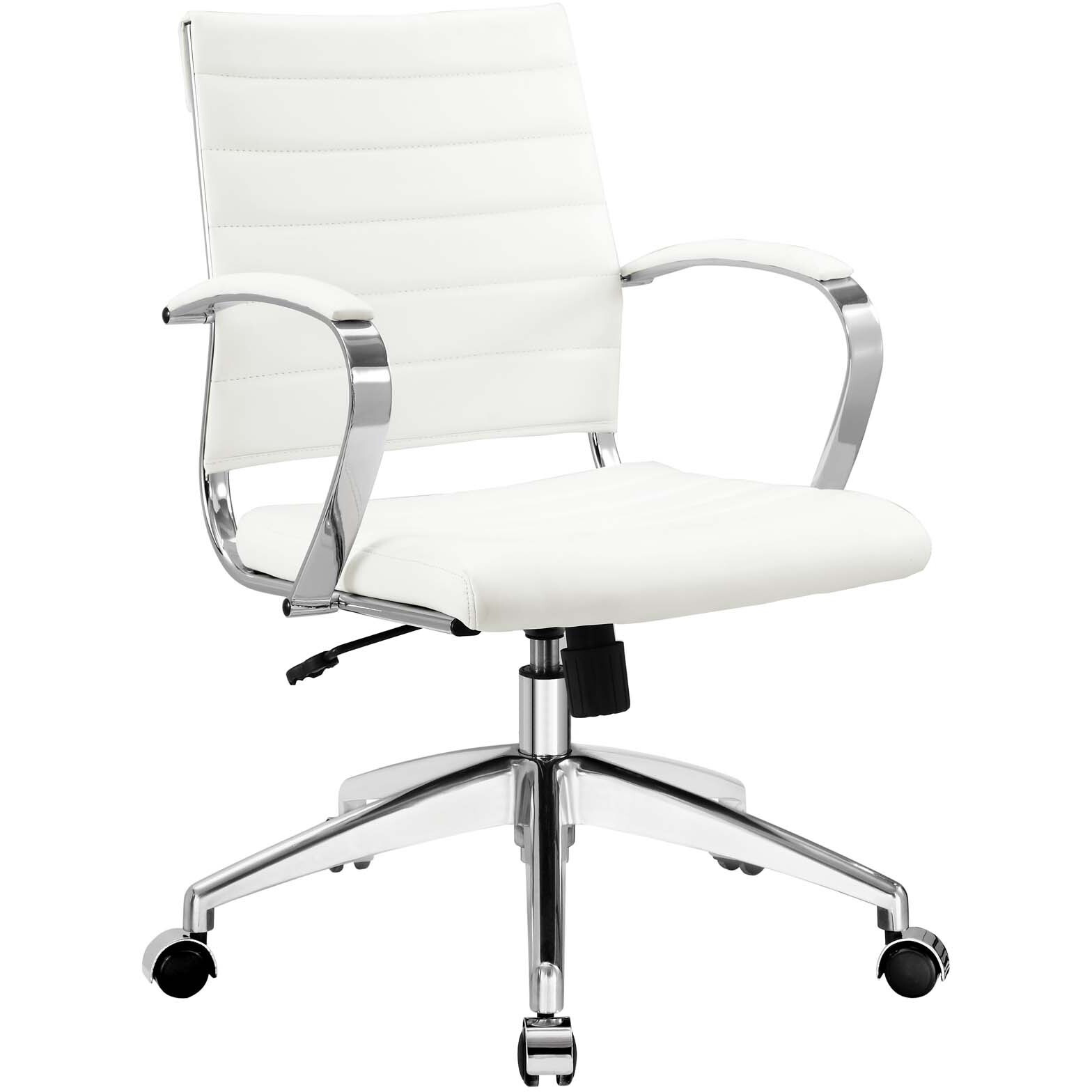 Jive Mid Back Office Chair - White