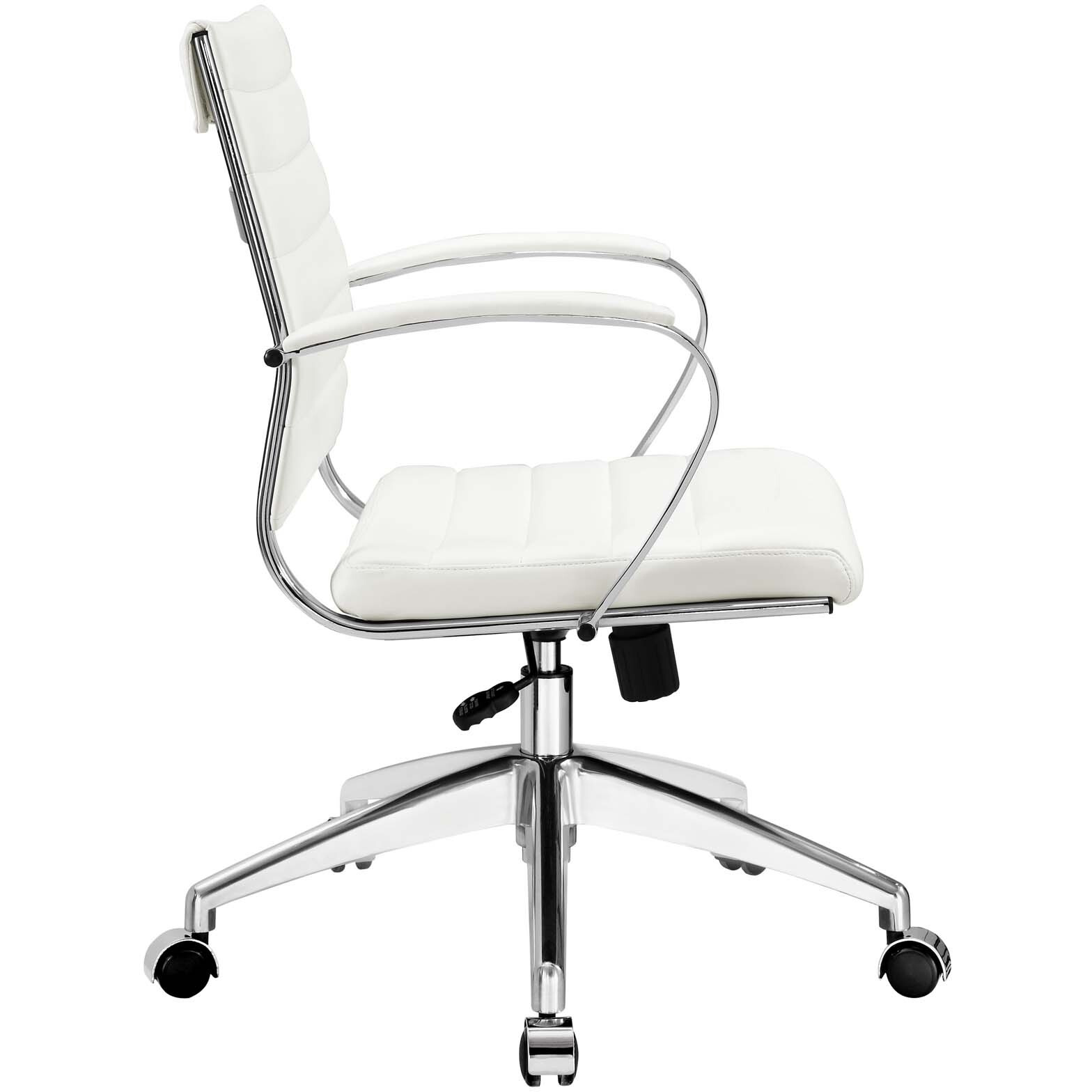 Jive Mid Back Office Chair - White