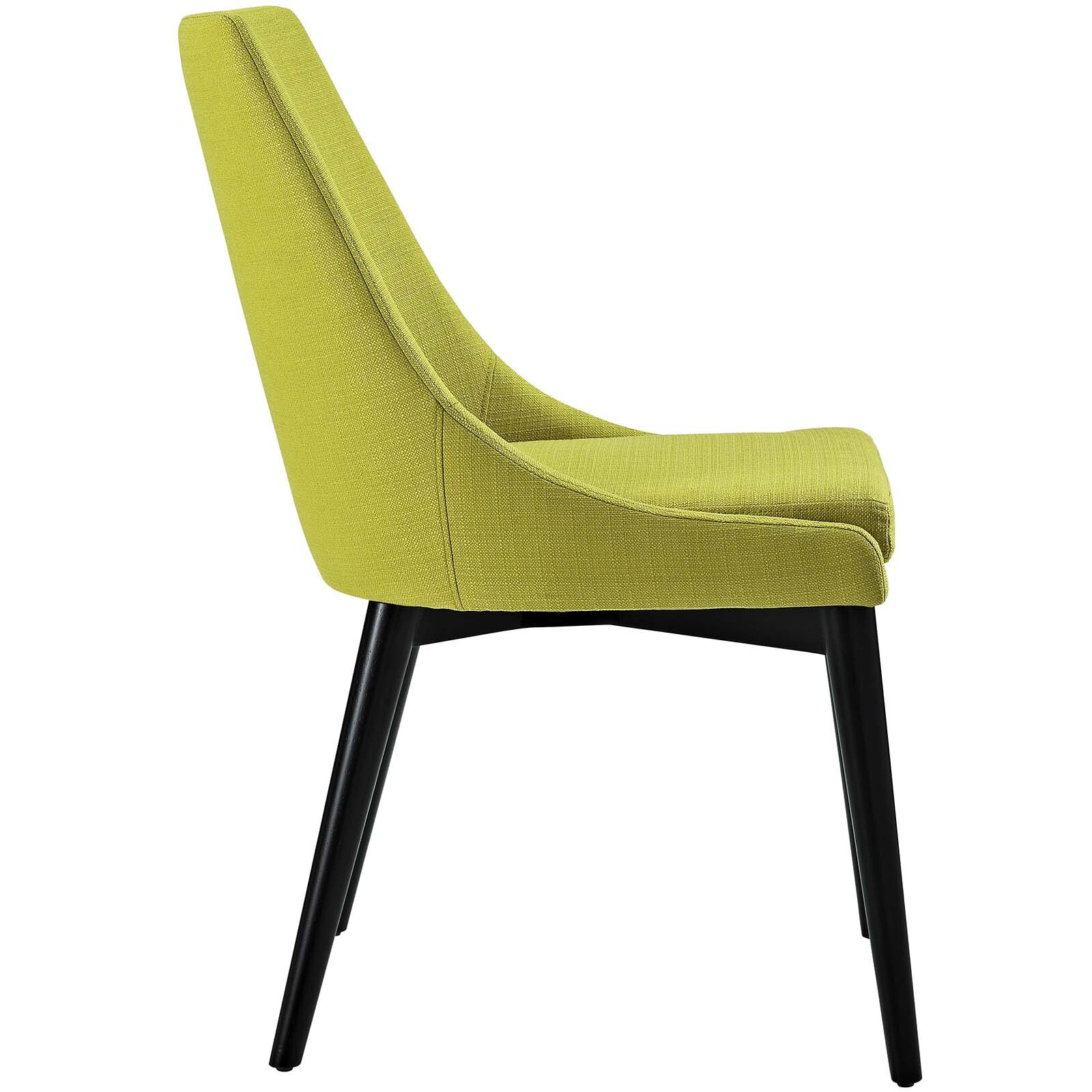 Viscount Dining Side Chair Fabric Set of 2 - Wheatgrass