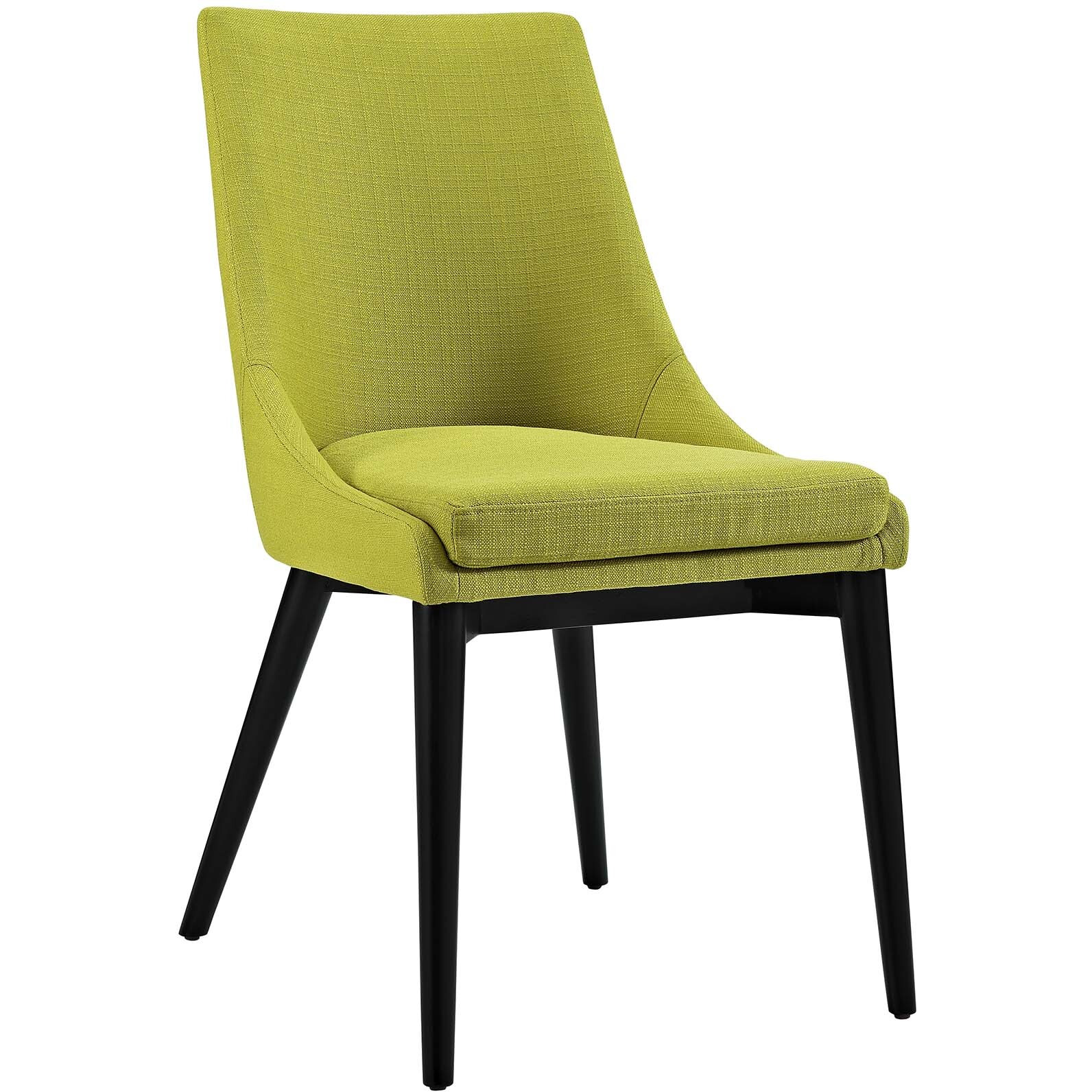 Viscount Dining Side Chair Fabric Set of 2 - Wheatgrass