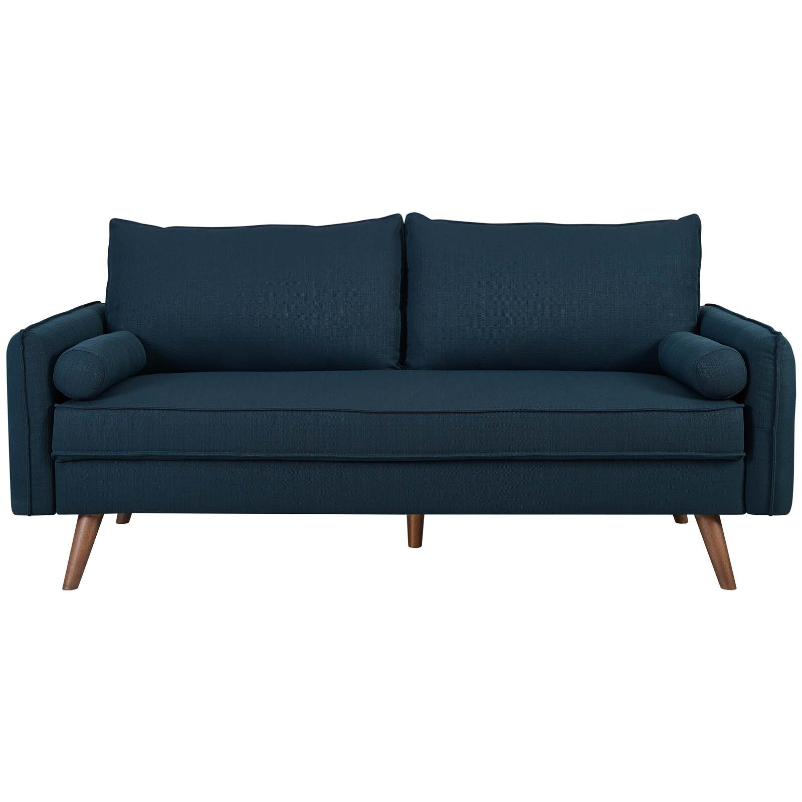Revive Upholstered Fabric Sofa - Azure